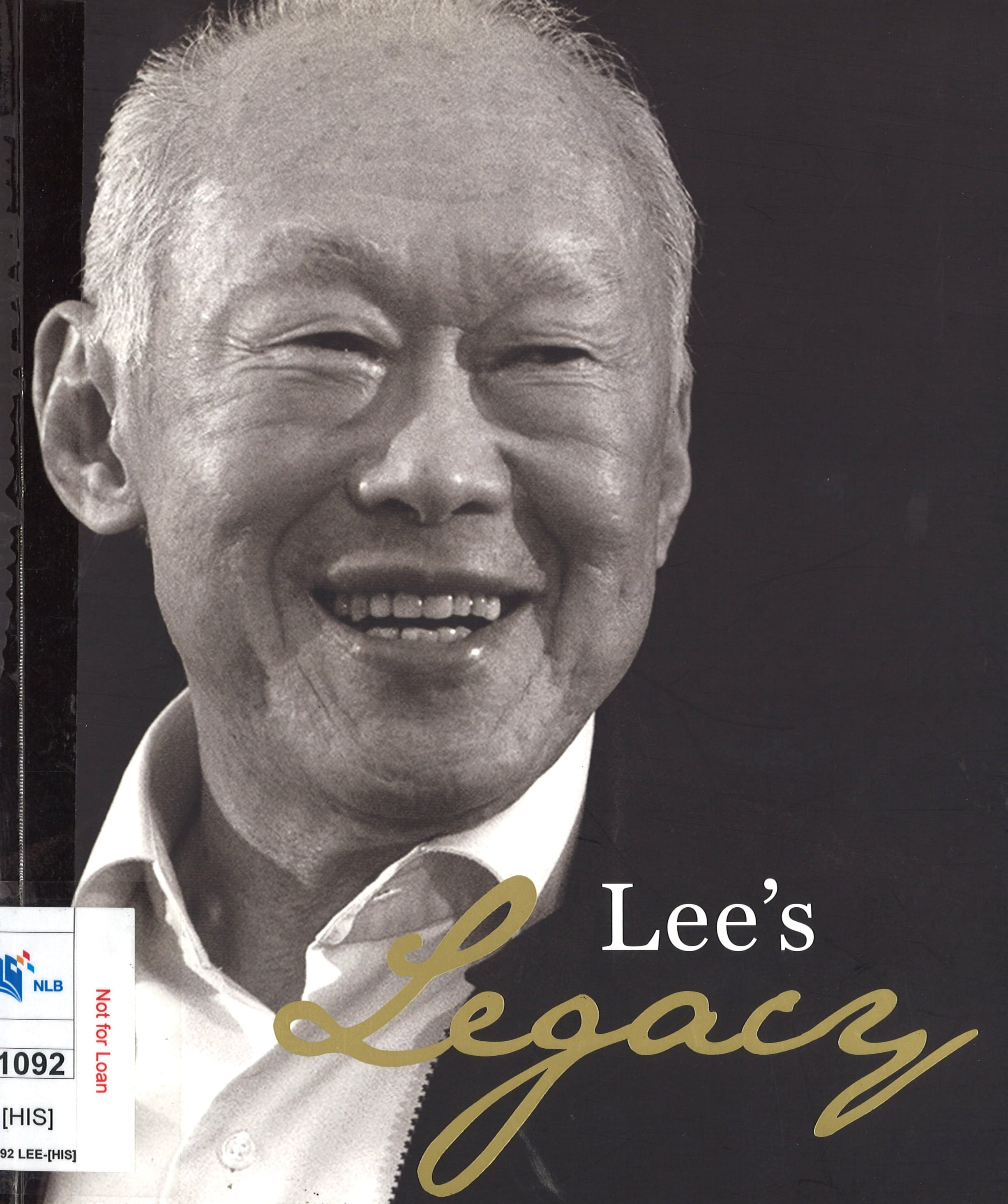 This book cover features large, bold, golden text spelling out "LEE KUAN YEW". It includes a quote, title information about China, the US, and the world, and editor credits.