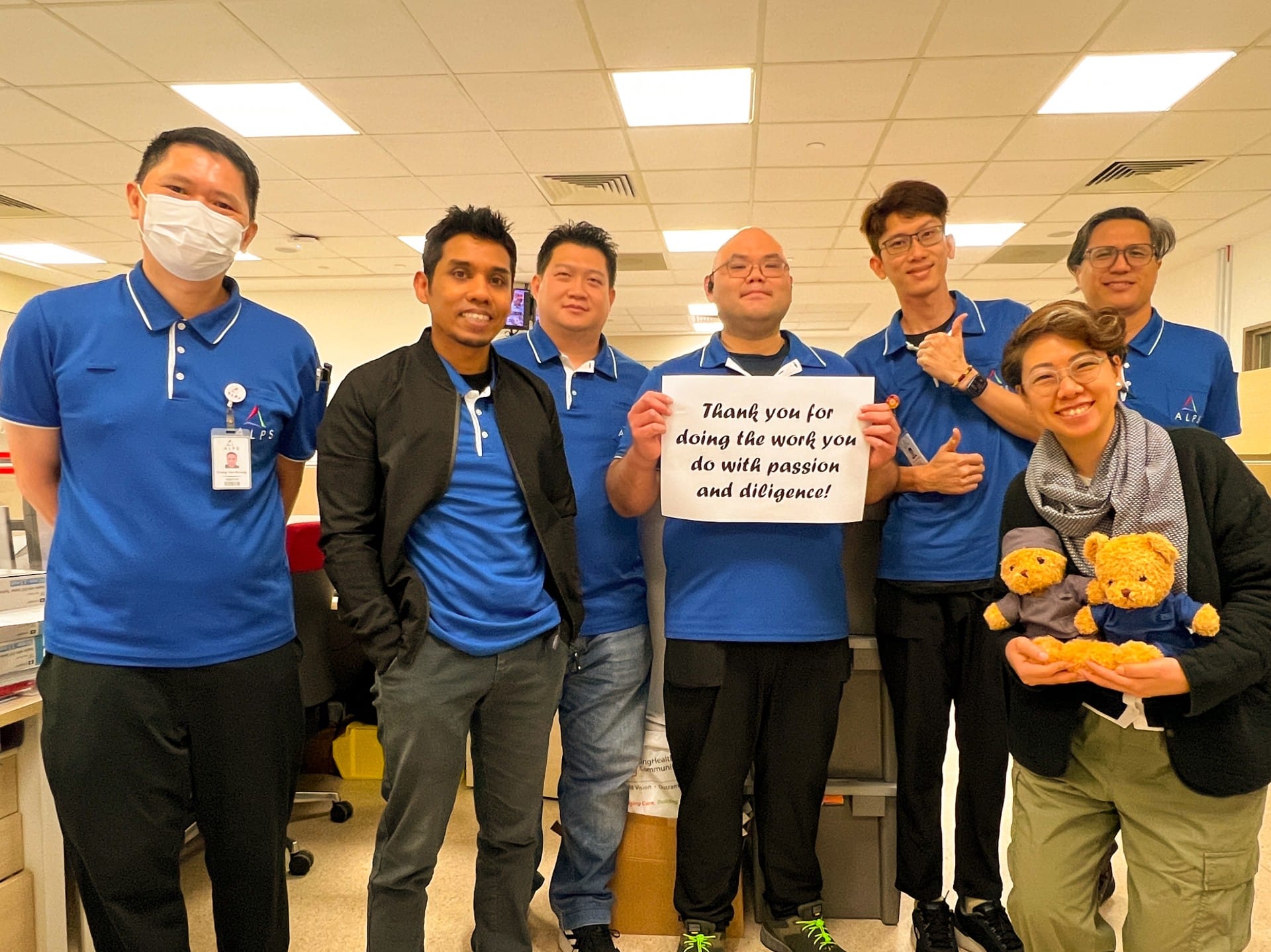 Image of ALPS staff celebrating Procurement & Supply Chain Day