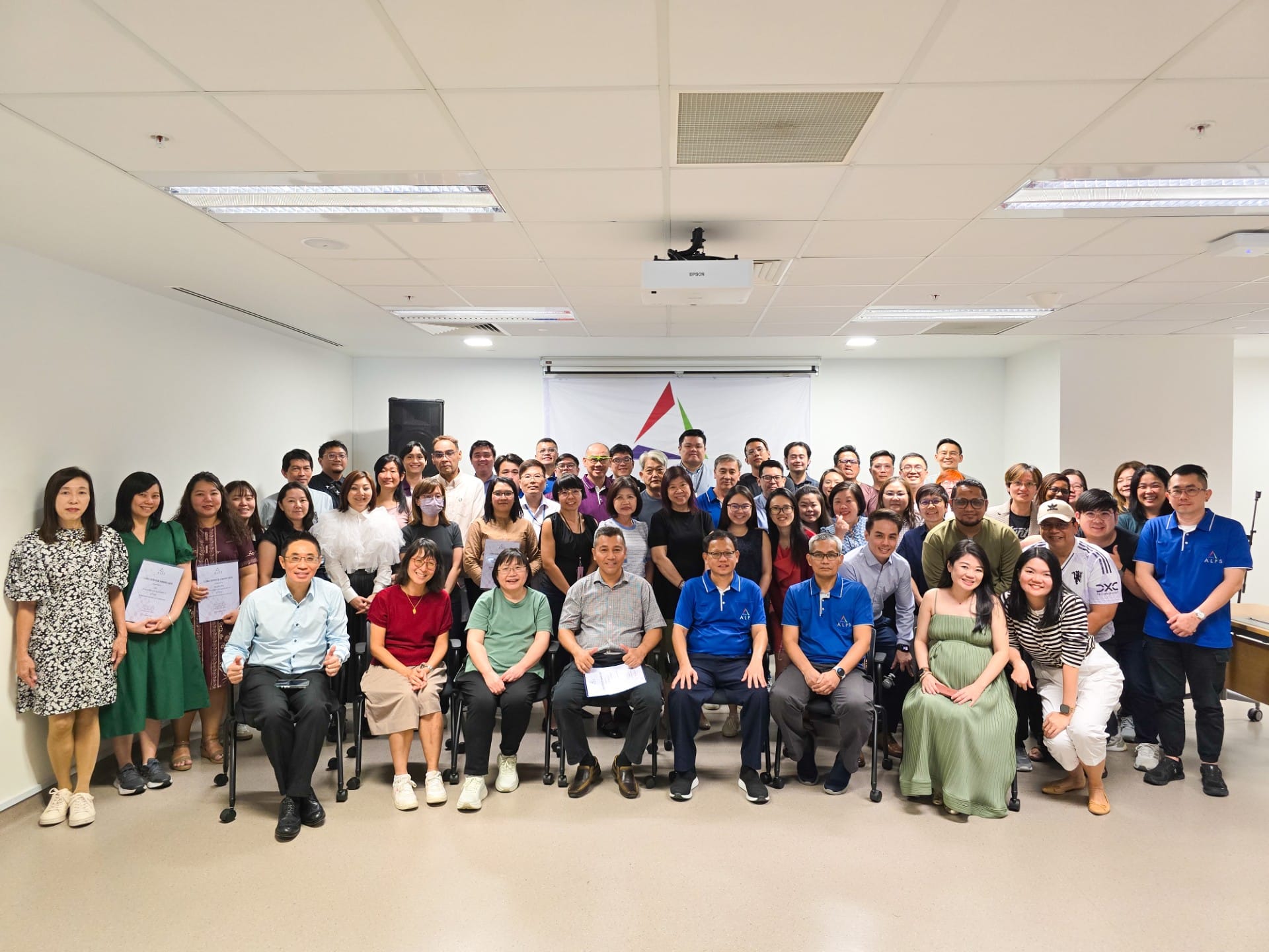 Photo of ALPS recipients of Long Service Award 2025