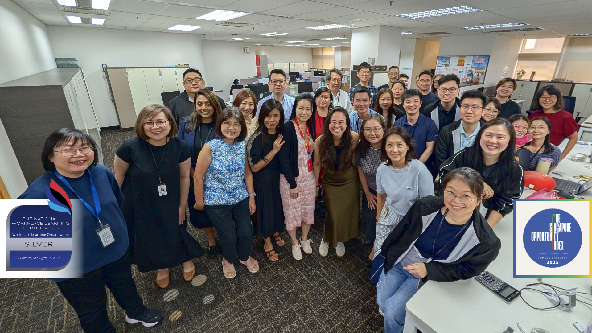 Group photo of ALPS employees