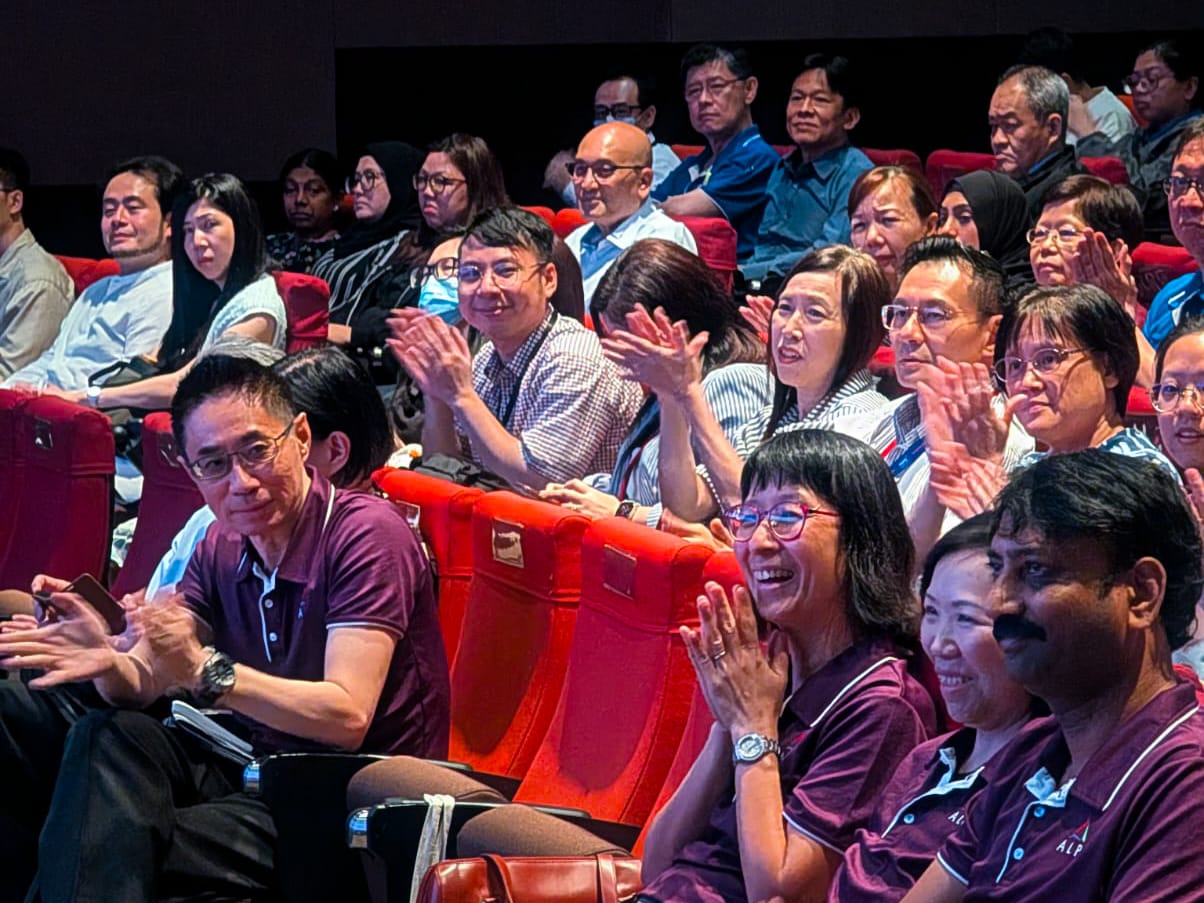 Photo of ALPS staff attending ALPS Townhall on 26 Nov 2025 at SingHealth Academia