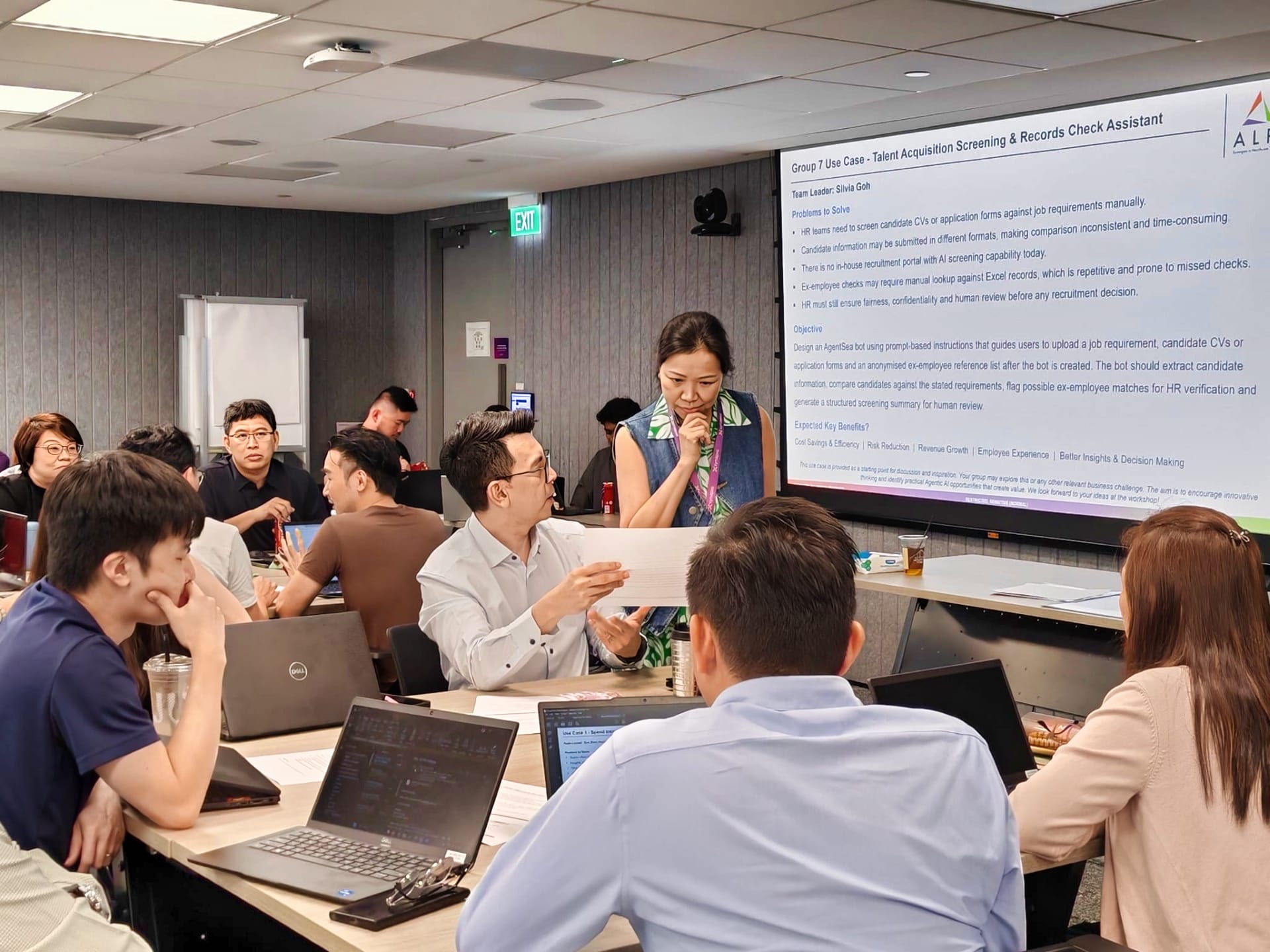 Image of ALPS staff at the ALPS AI Hands-On Workshop