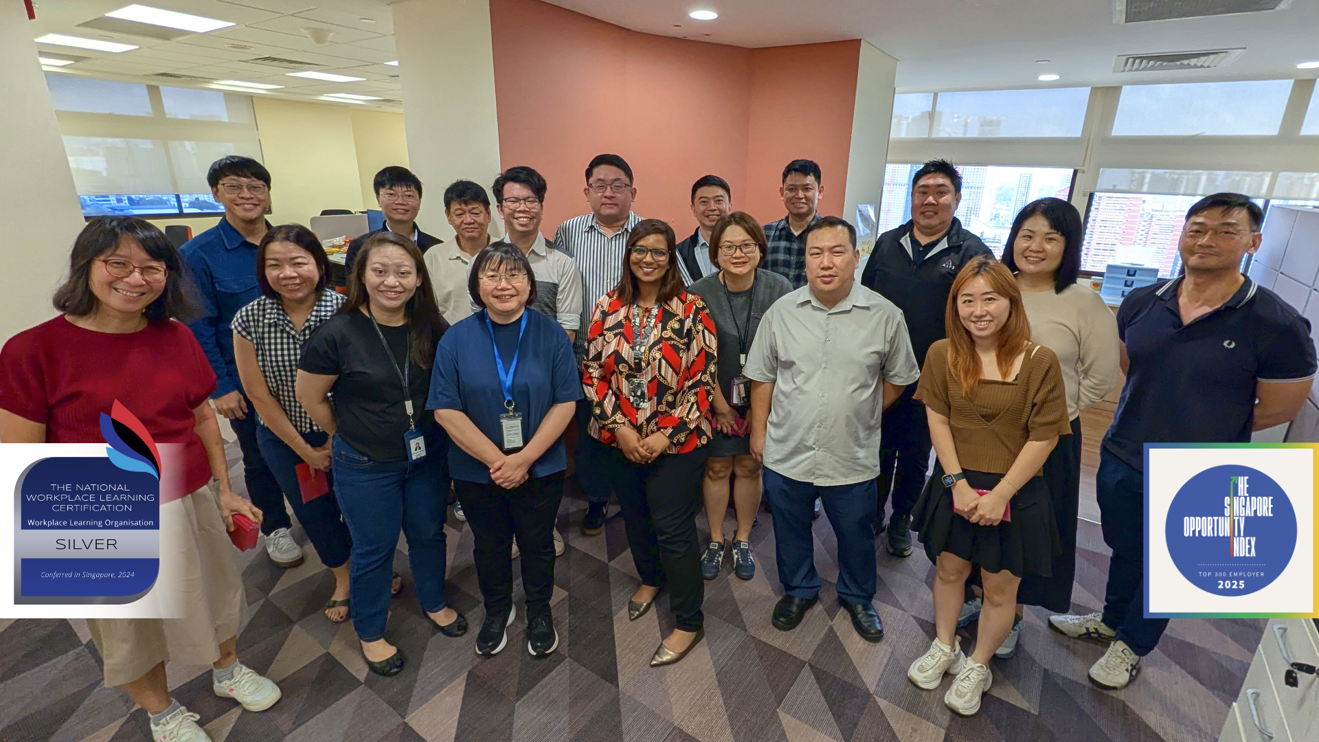 Group photo of ALPS employees