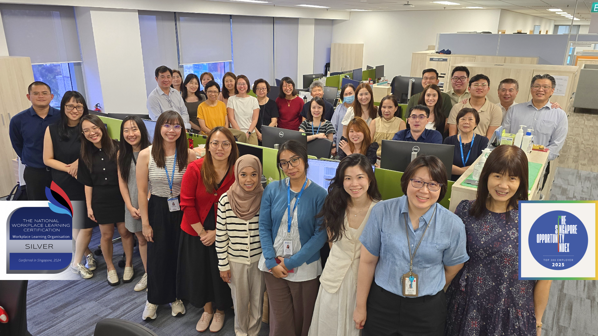 Group photo of ALPS employees