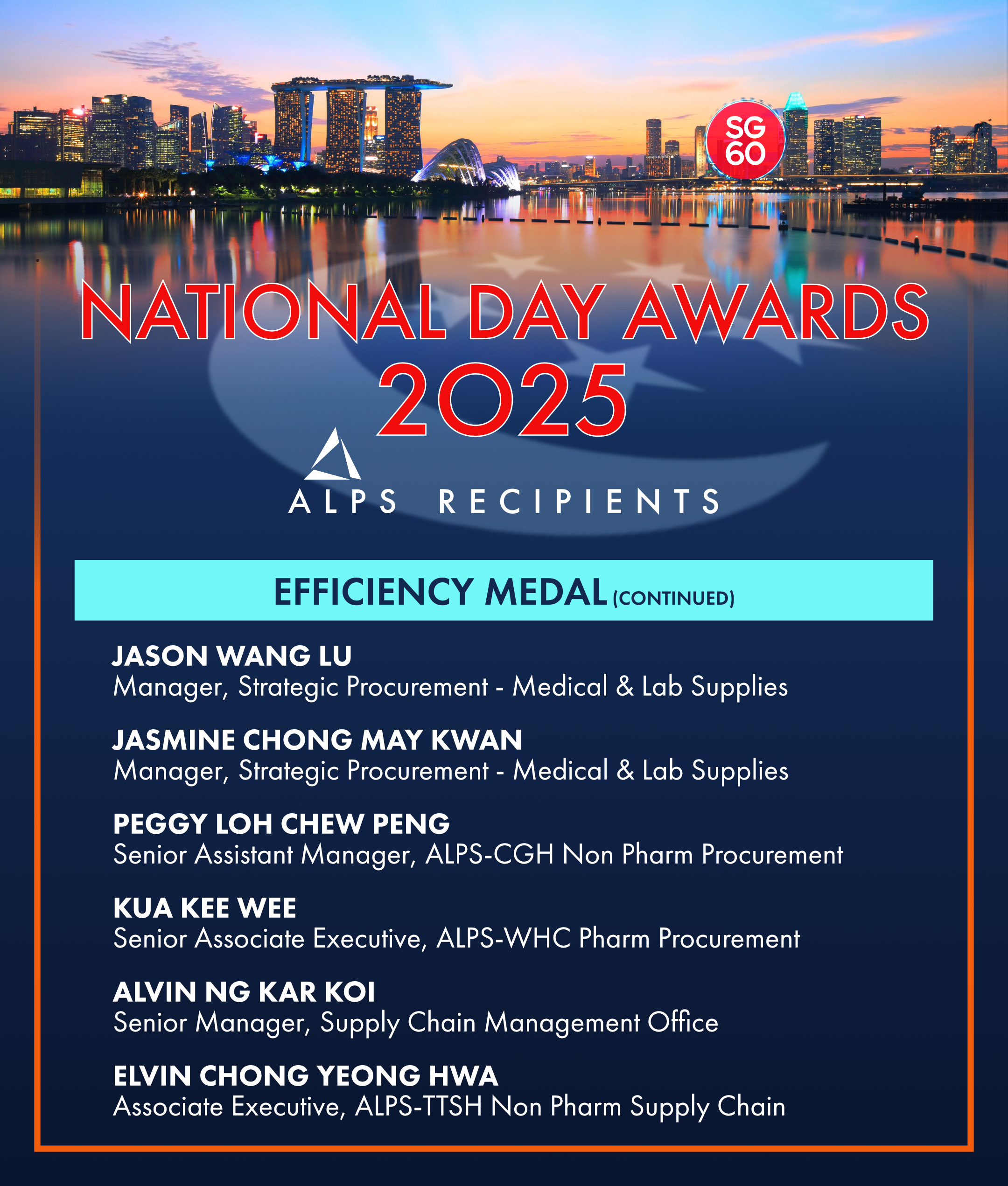 National Day Awards 2025 - List of ALPS Recipients, page 3 of 5