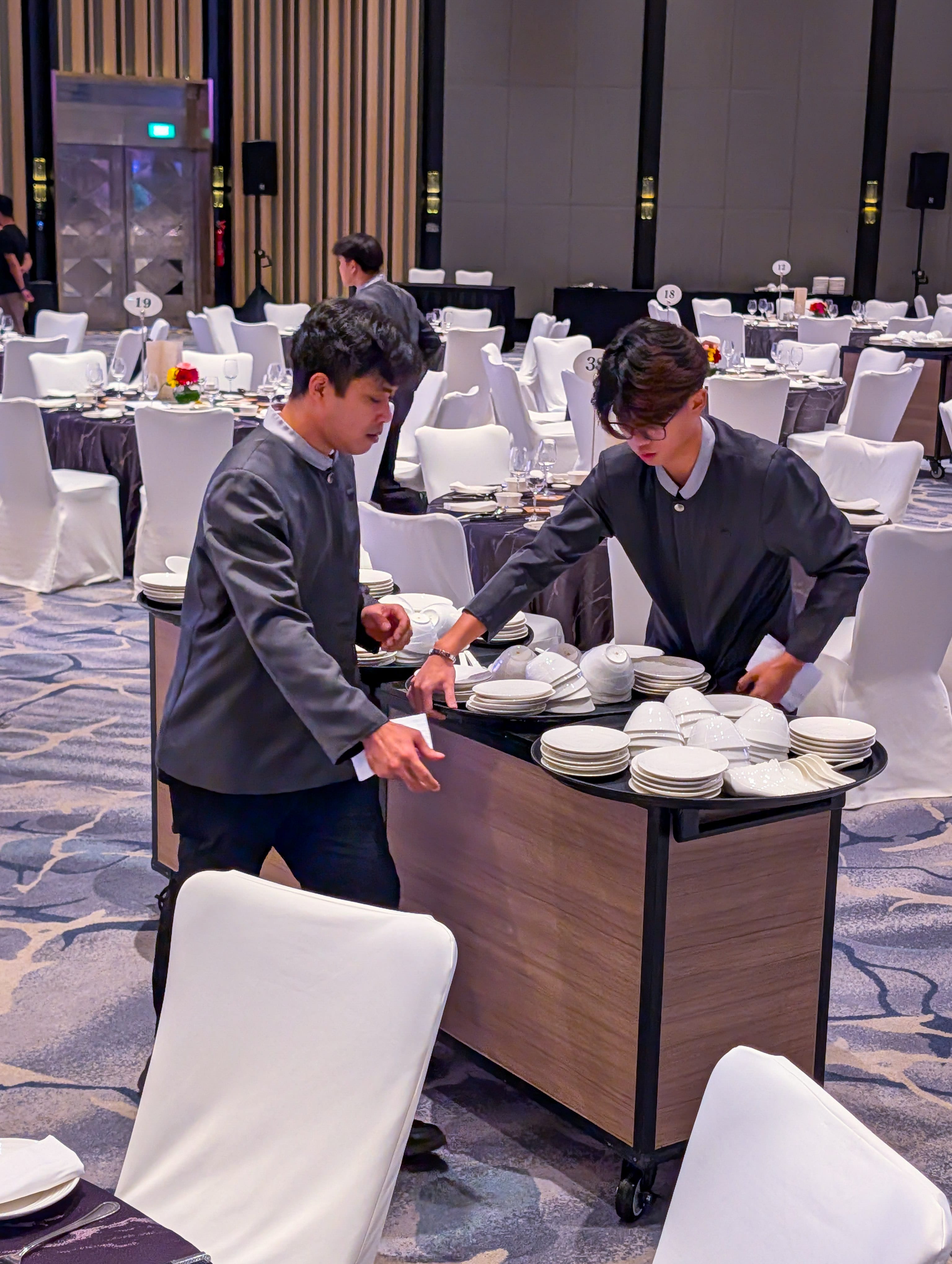 Image of the setup for ALPS 8th Anniversary Dinner - Past to Future