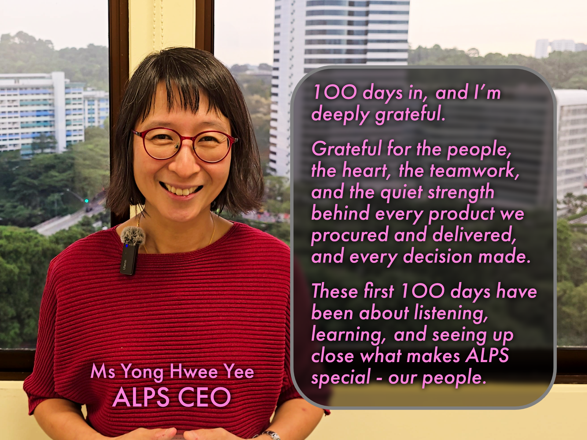 ALPS CEO - 100 Days in Office Infographic - Pg 2 of 9