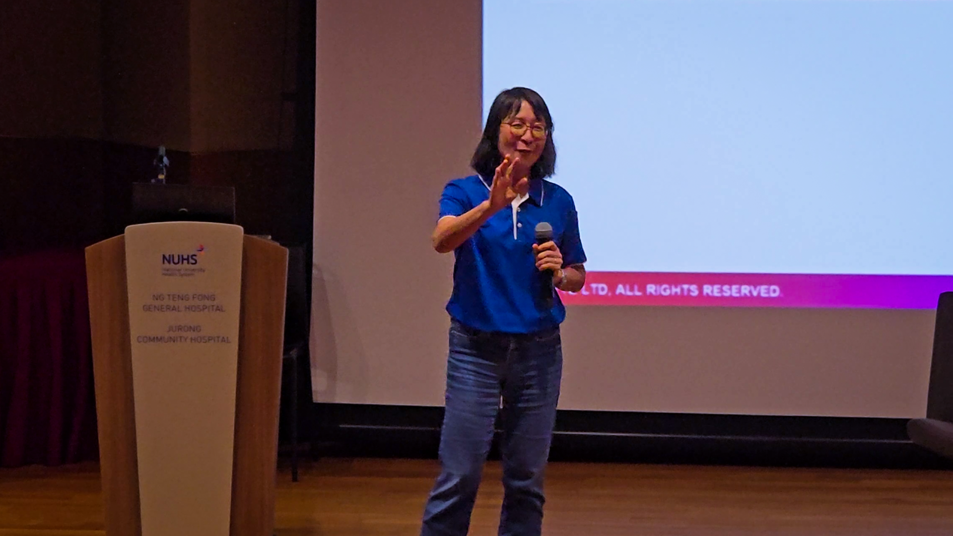 Image of ALPS CEO attending April's Townhall Session