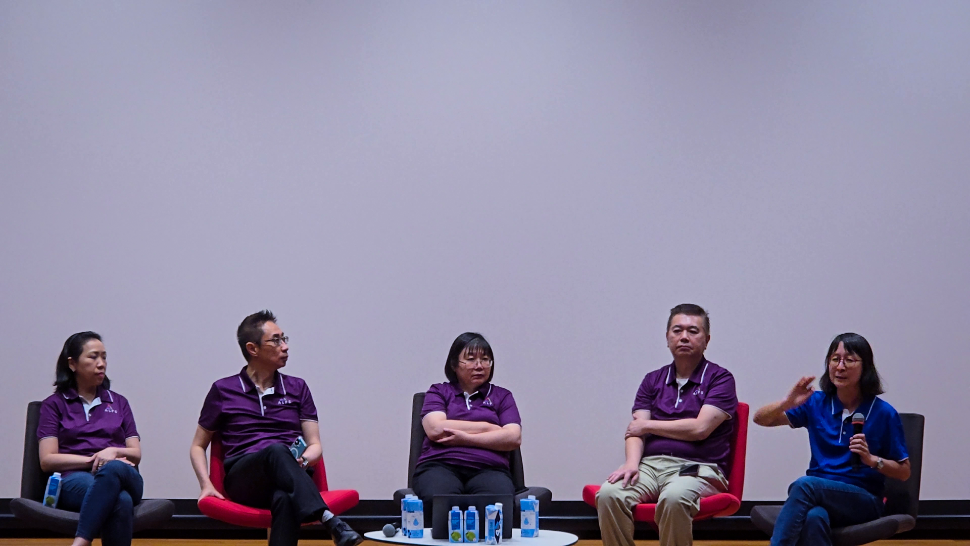 Image of ALPS C-suite attending April's Townhall Session