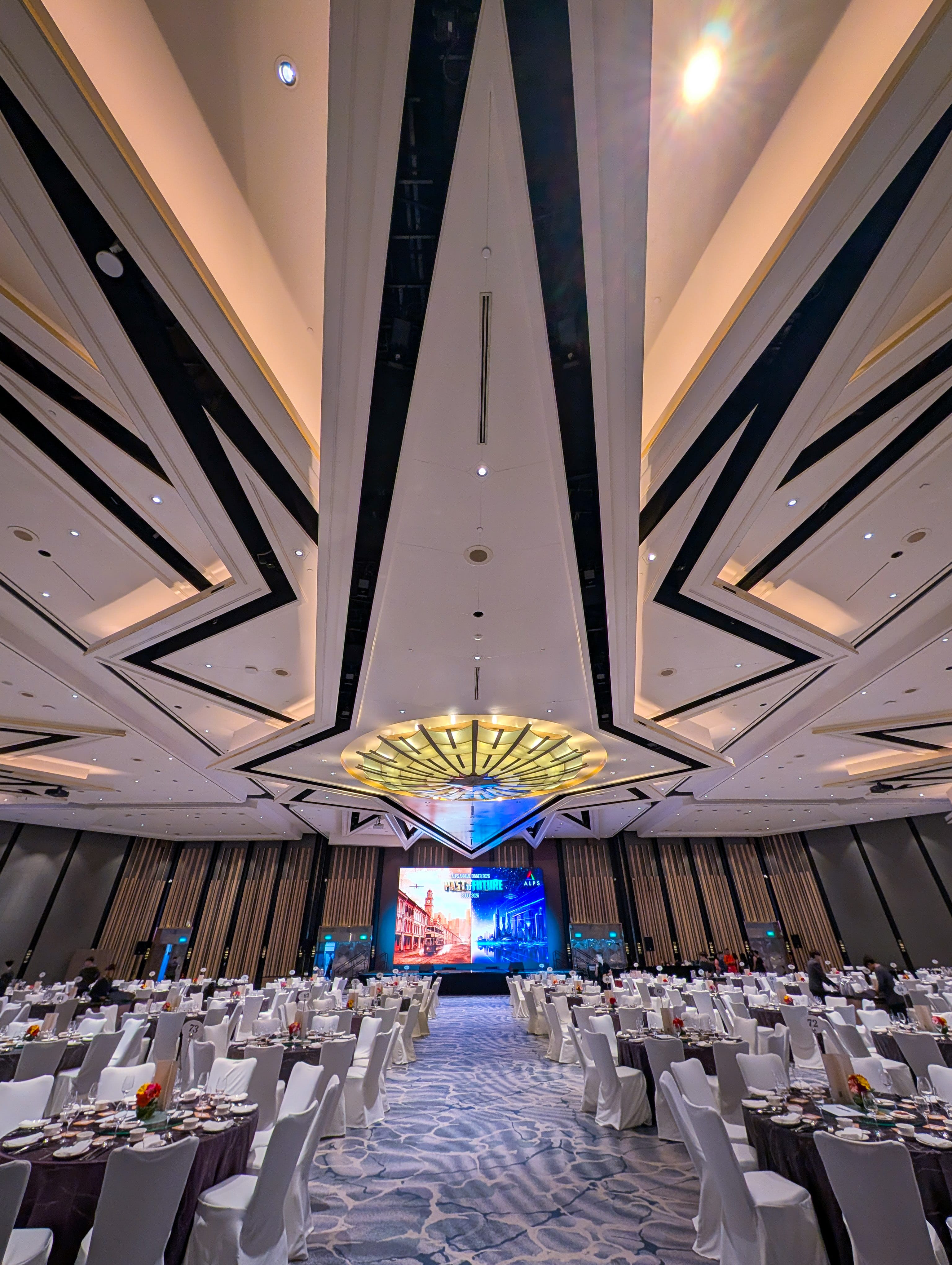 Image of the setup for ALPS 8th Anniversary Dinner - Past to Future