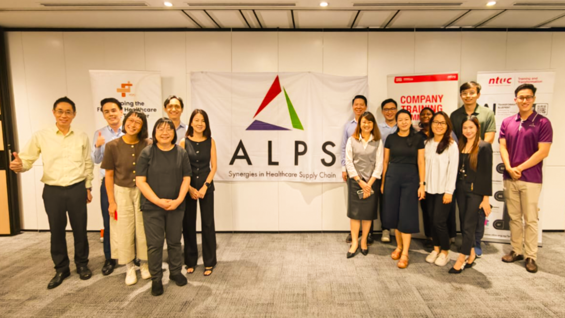 Image taken at the NTUC-HSEU-ALPS MOU Signing Ceremony 2026