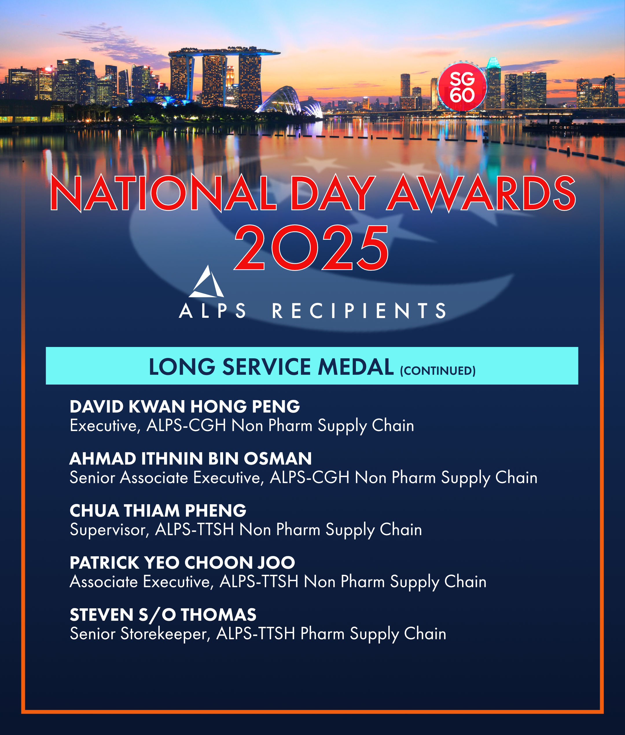 National Day Awards 2025 - List of ALPS Recipients, page 5 of 5