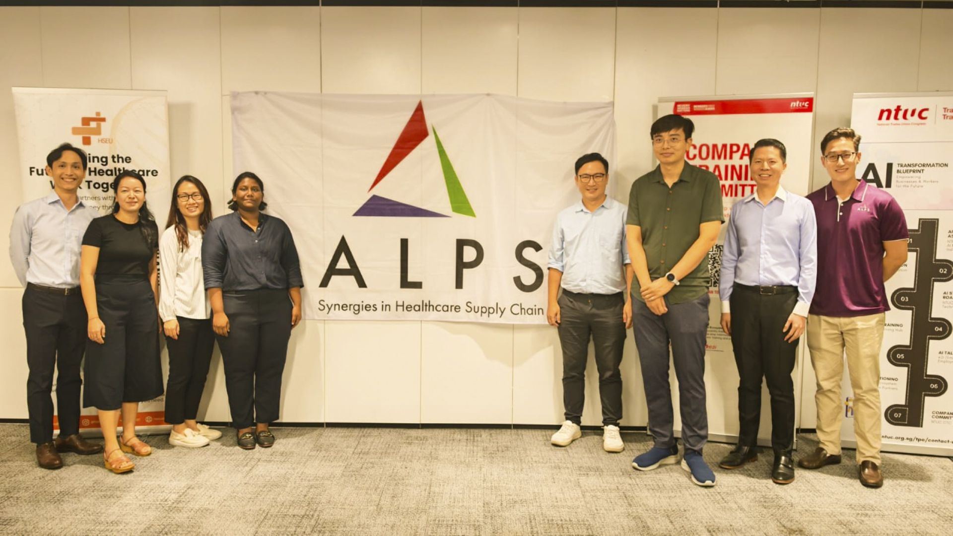 Image taken at the NTUC-HSEU-ALPS MOU Signing Ceremony 2026