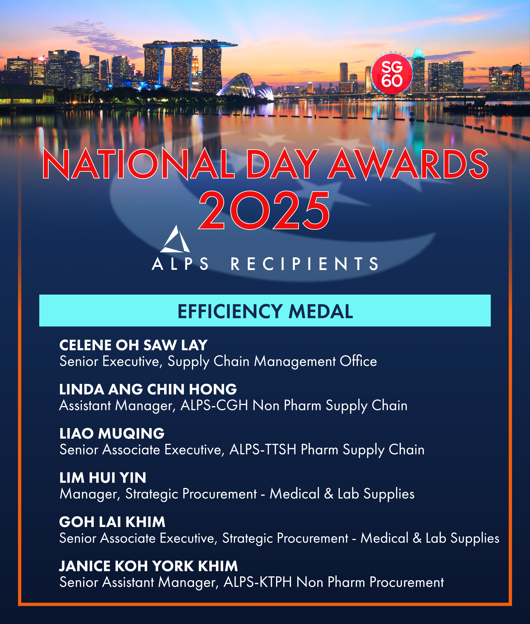 National Day Awards 2025 - List of ALPS Recipients, page 2 of 5