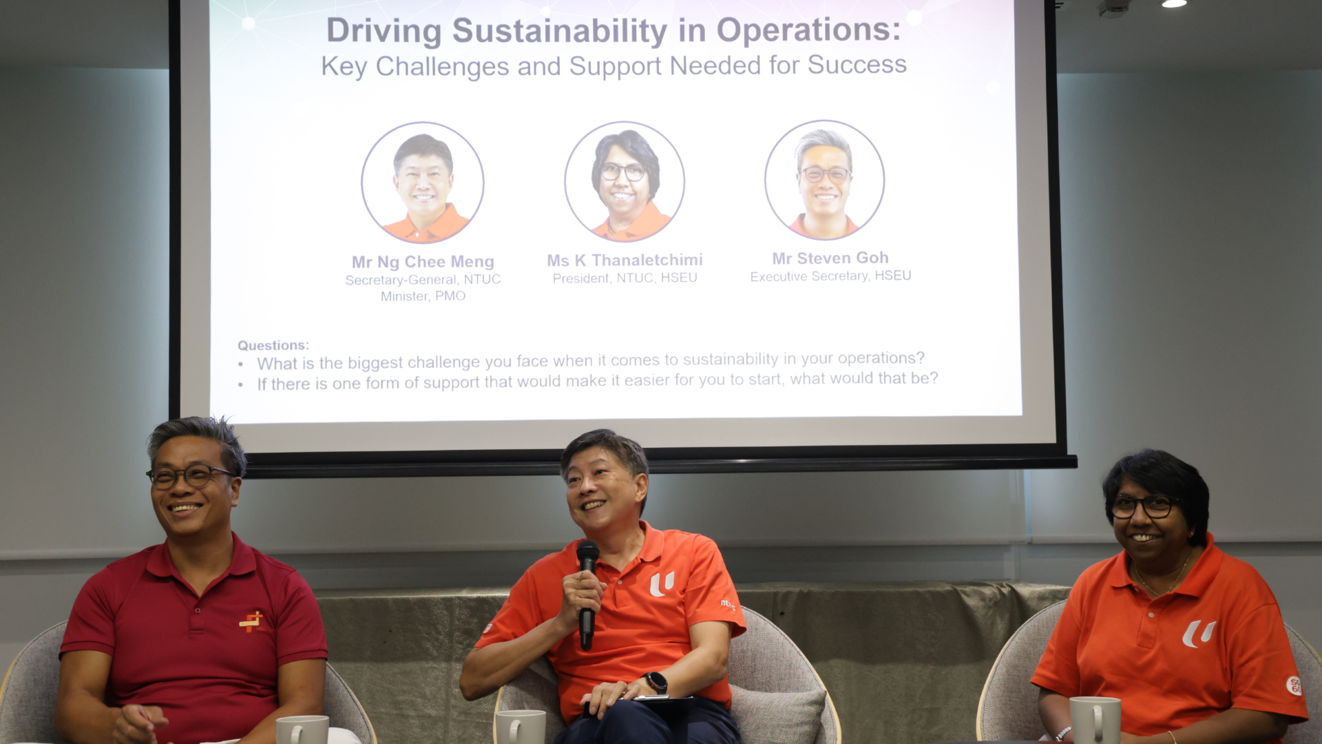 Image taken at the NTUC-HSEU-ALPS MOU Signing Ceremony 2026