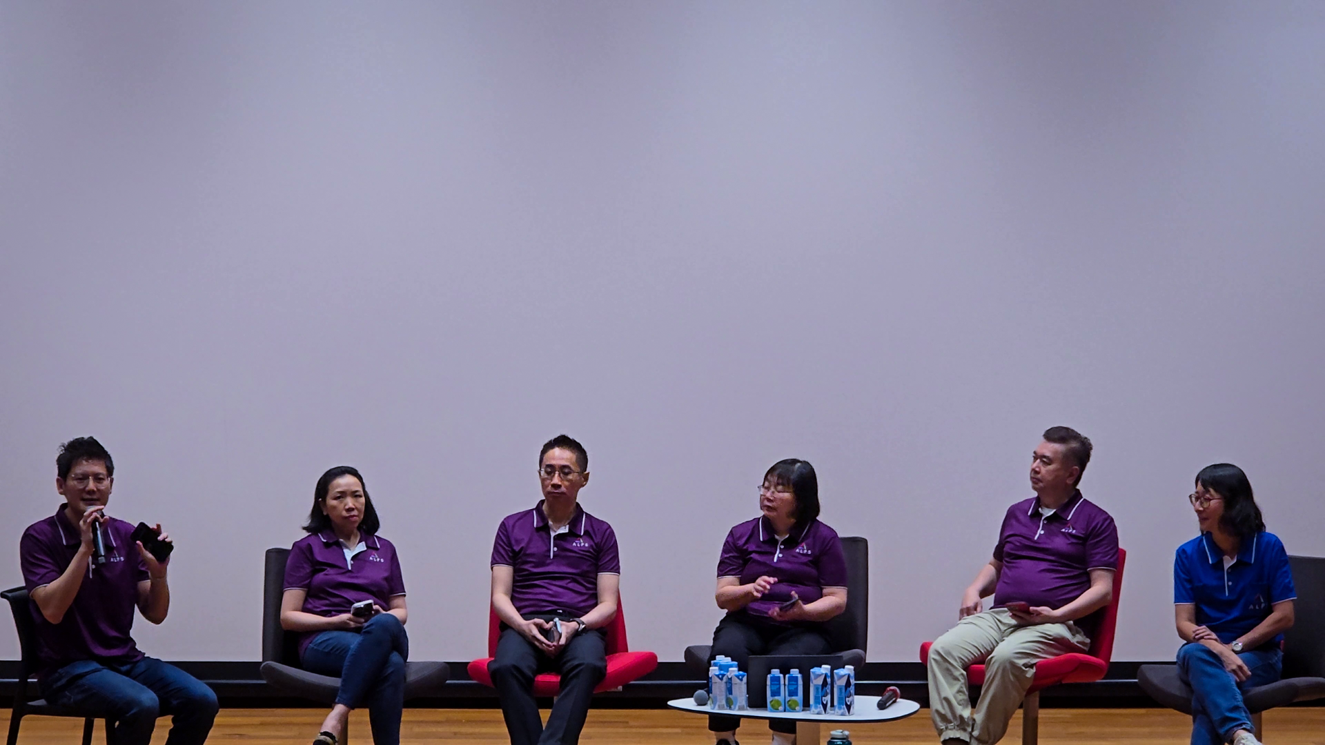 Image of ALPS C-suite attending April's Townhall Session