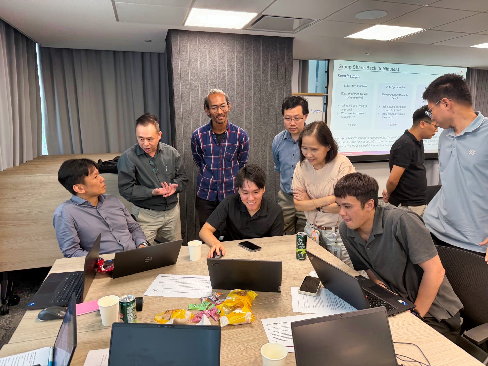 Image of ALPS staff at the ALPS AI Hands-On Workshop