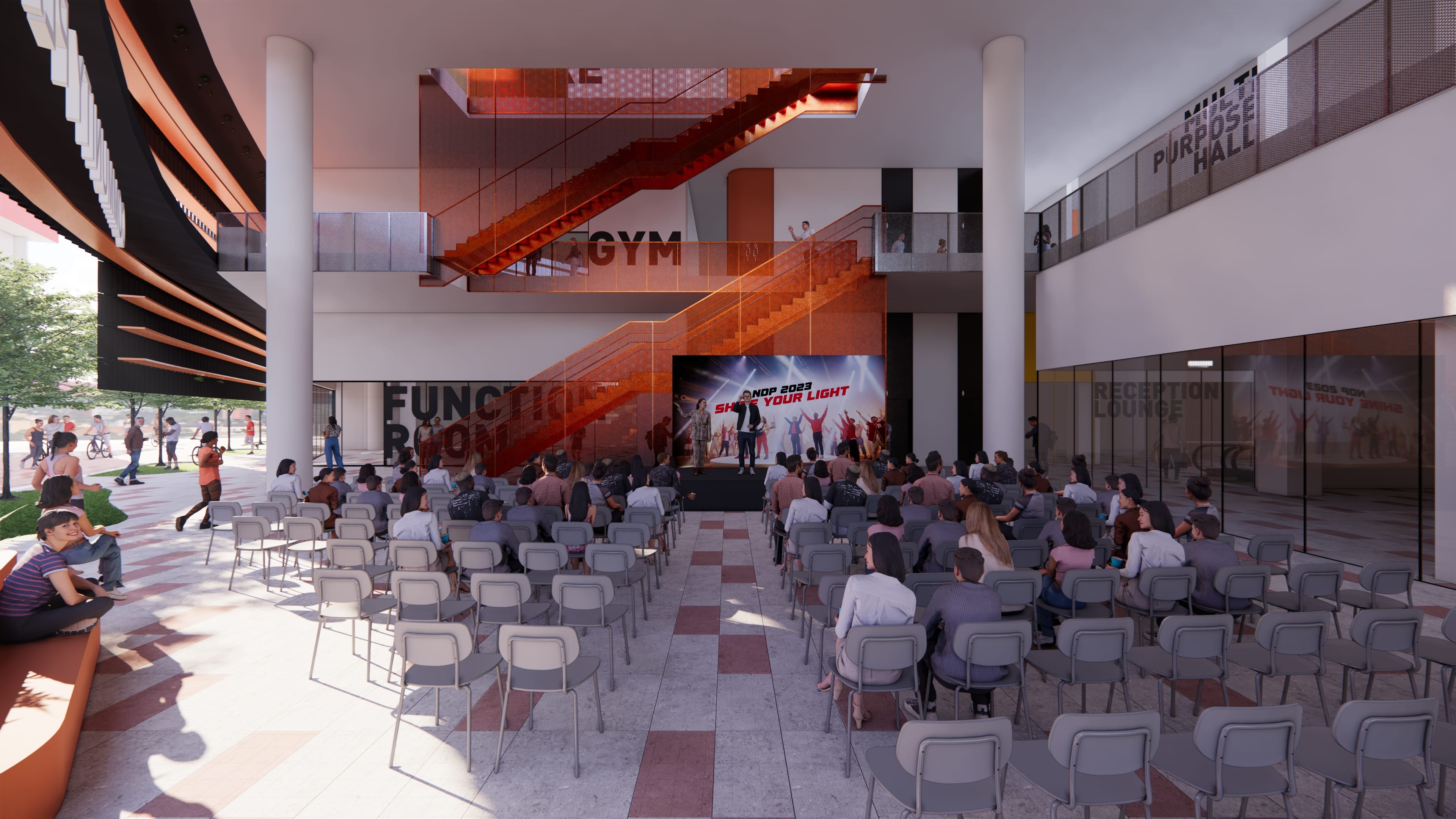 Open Foyer for Community & Celebrations