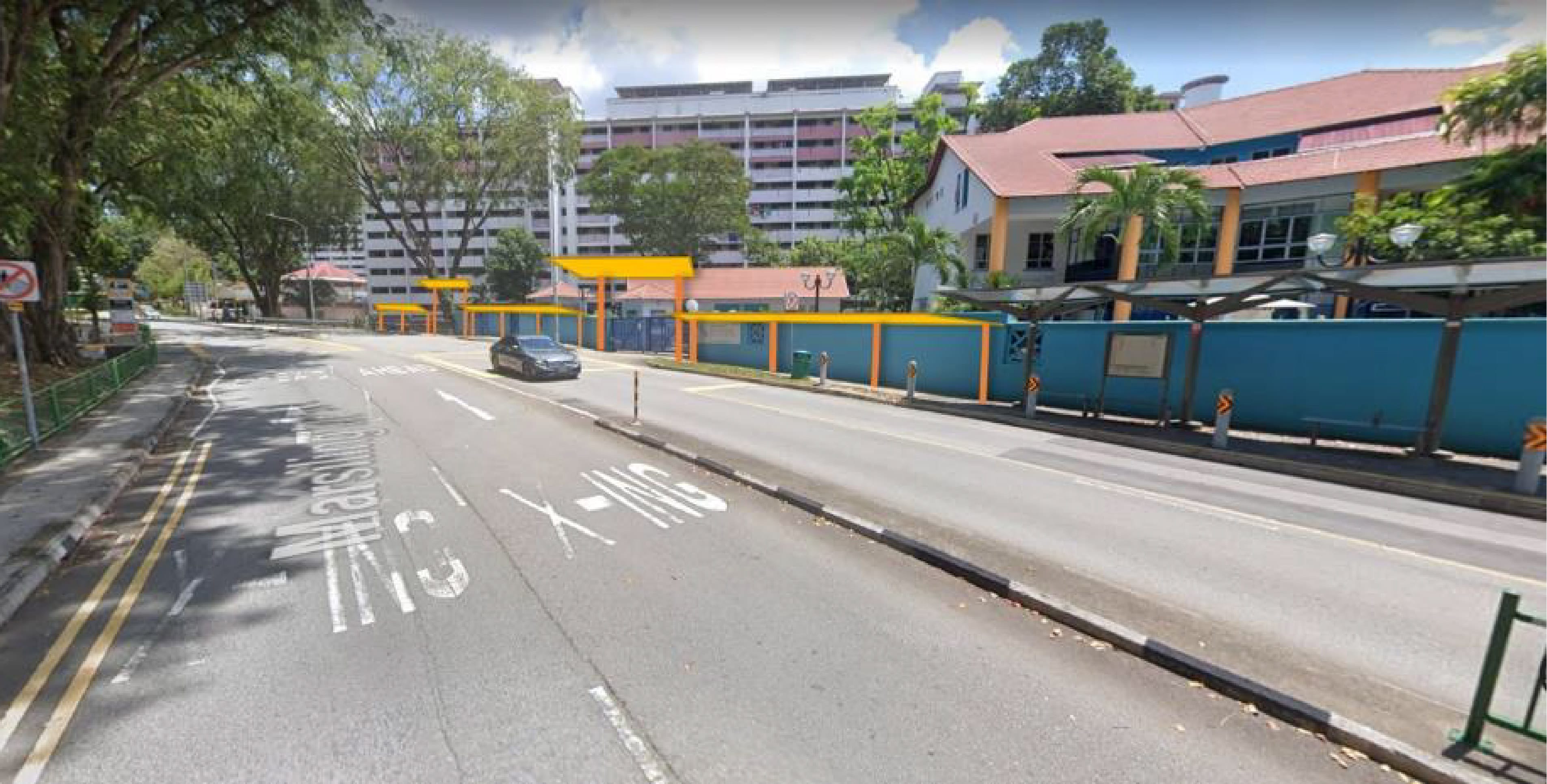 Drop-off porch near Blk 113 Woodlands St 13 – Awarded