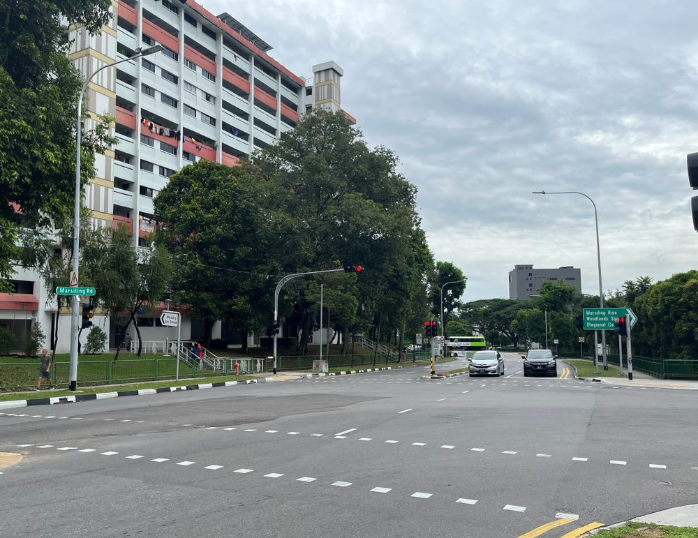 Junction of Marsiling Road & Marsling Rise