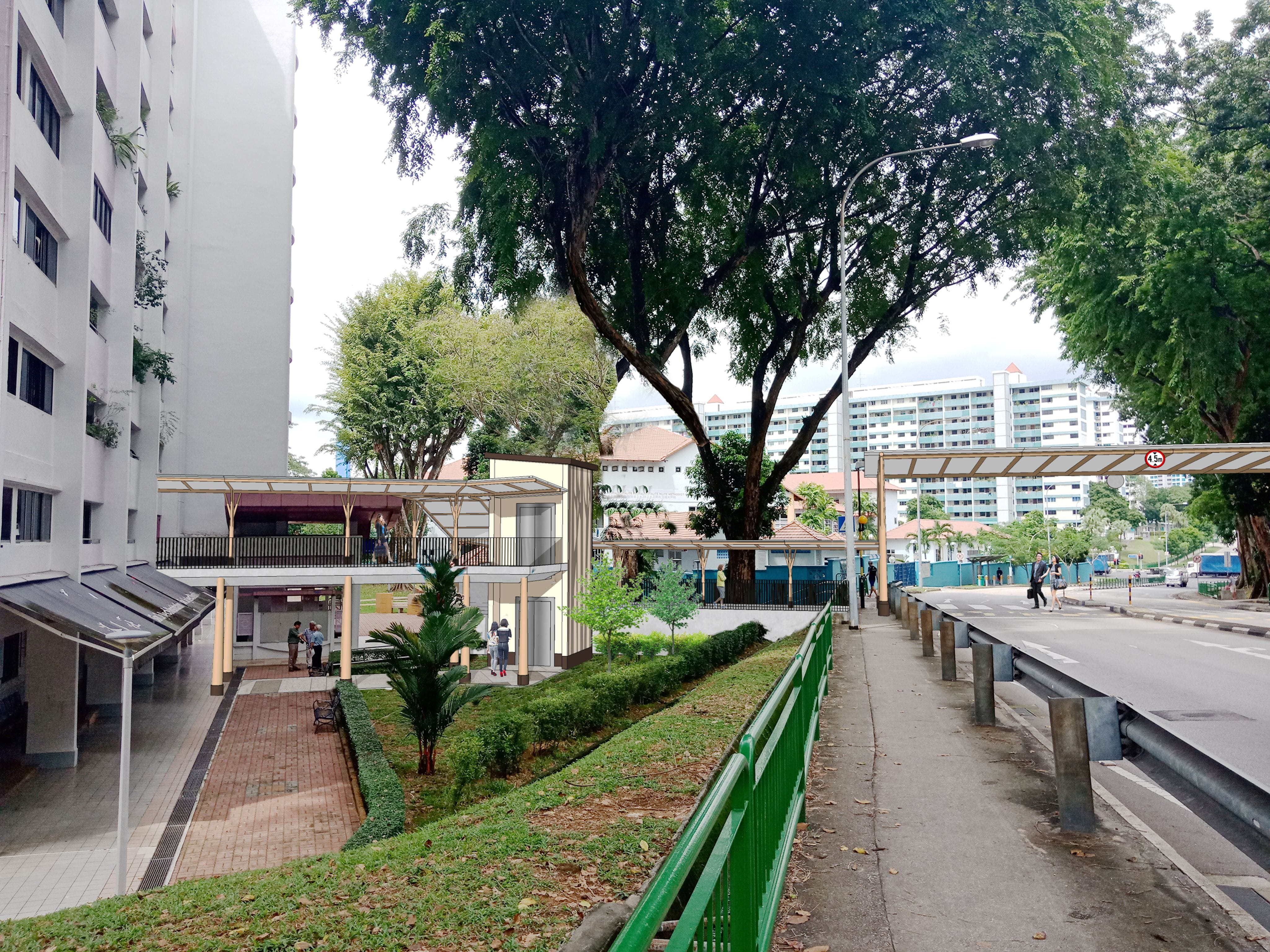 Blk 1 → Blk 7A (Skybridge)