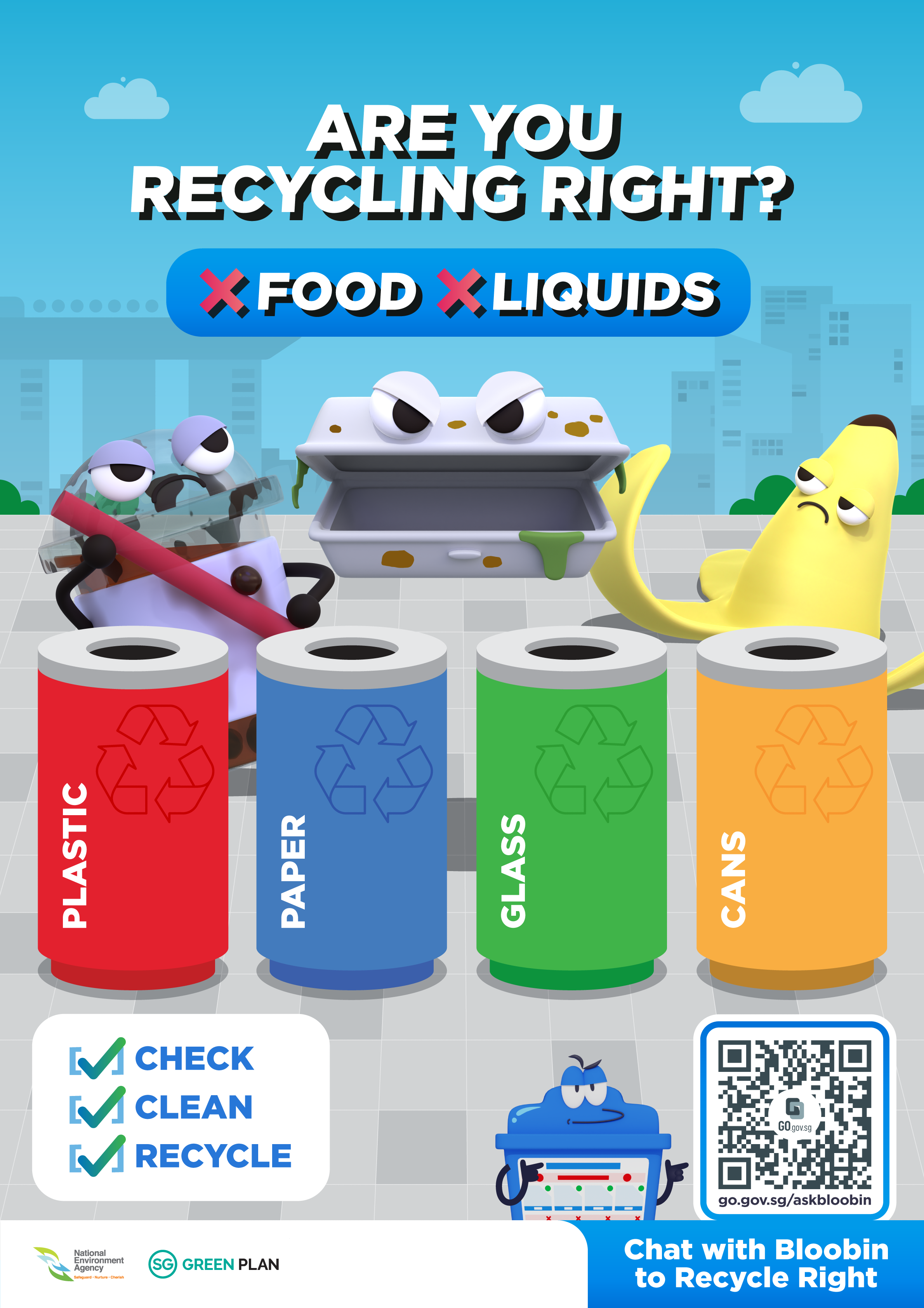 Segregated Recycling Poster