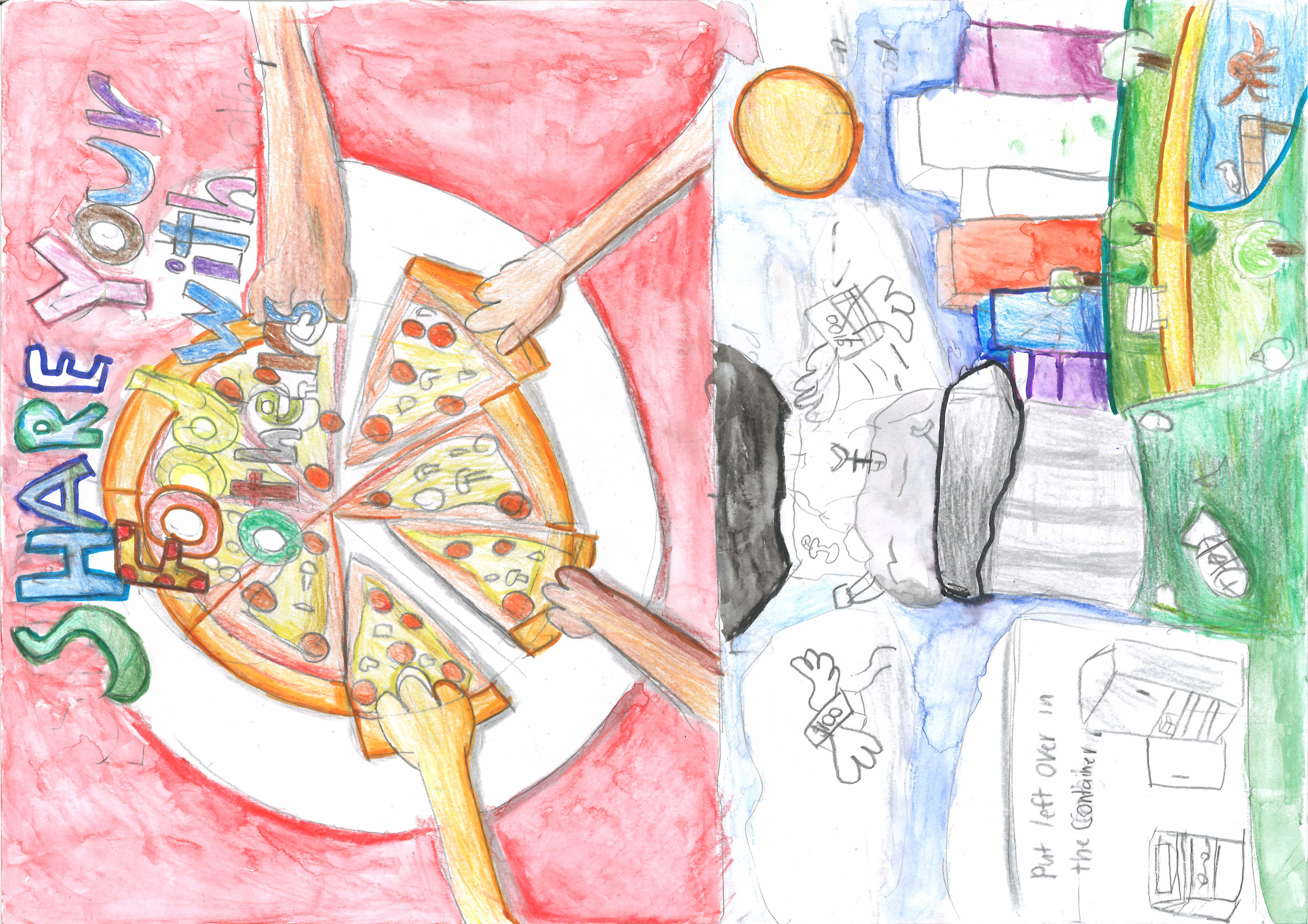 Share The Slice, Save The Earth by Siti Zahidah Binte Aziz