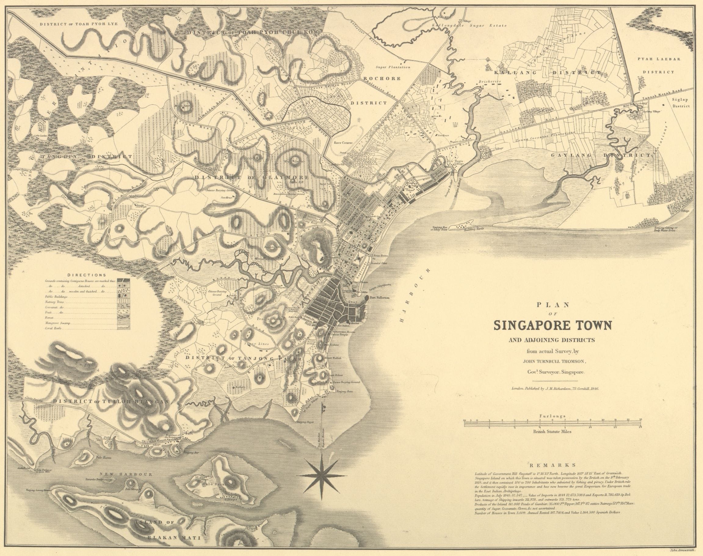 Bras Basah map