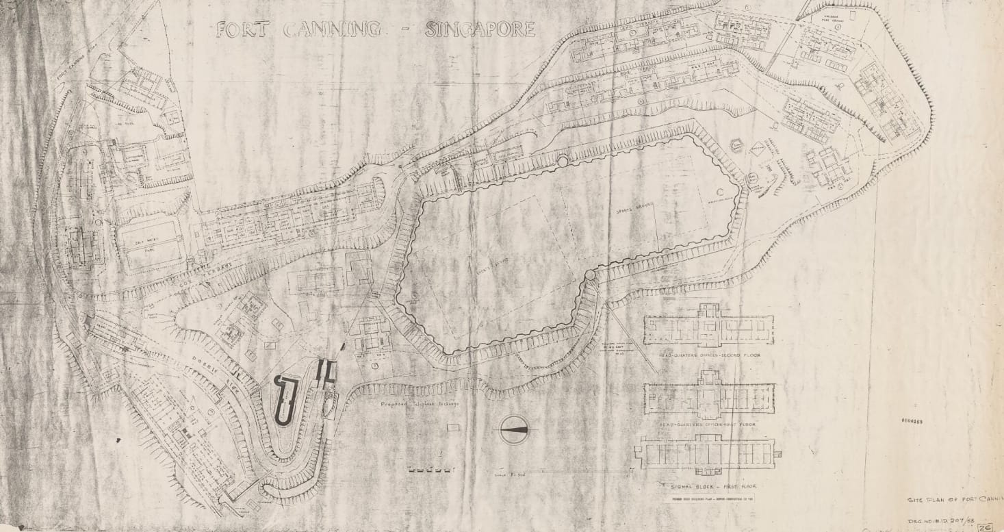 Fort Canning plan
