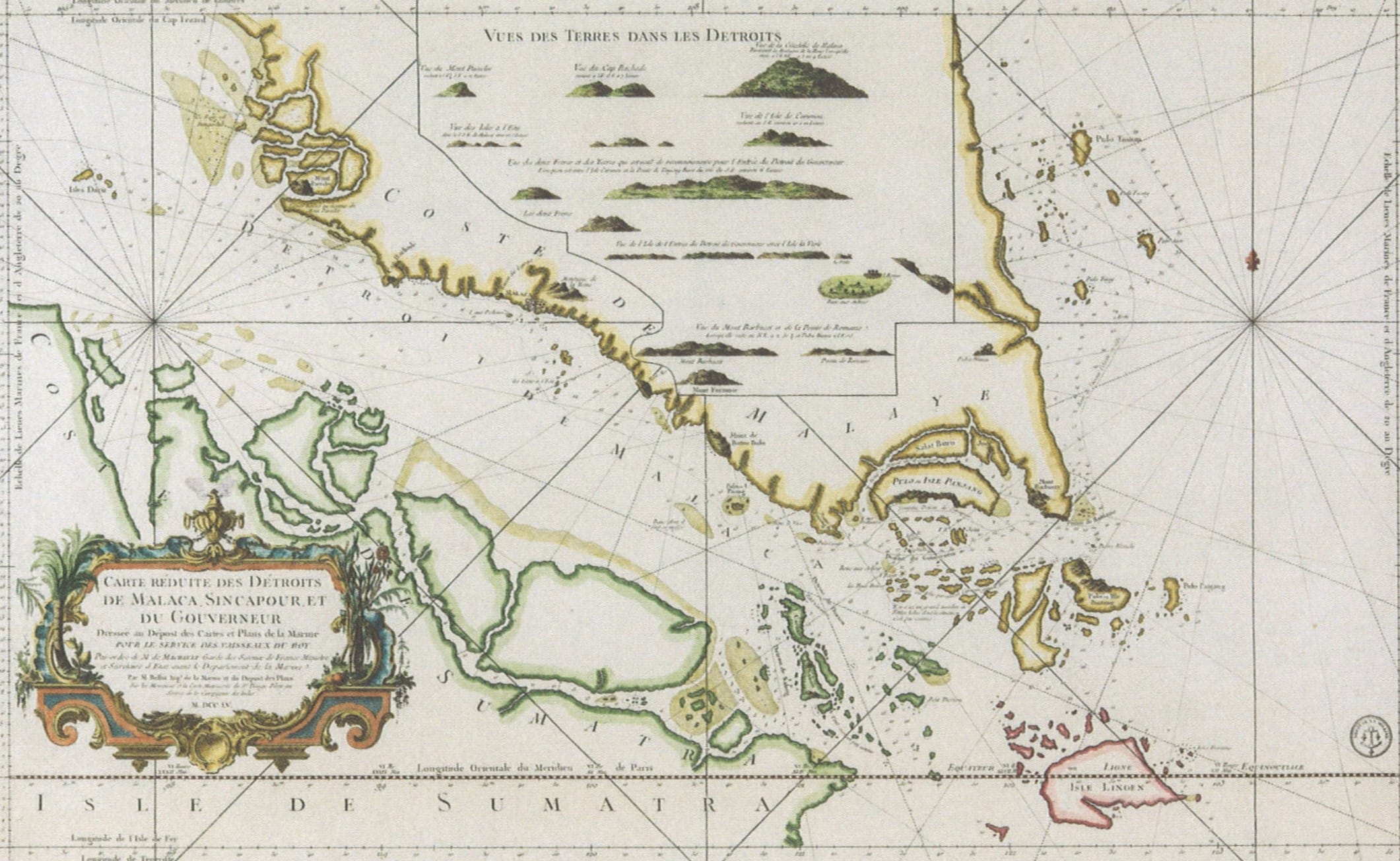 Old map of singapore