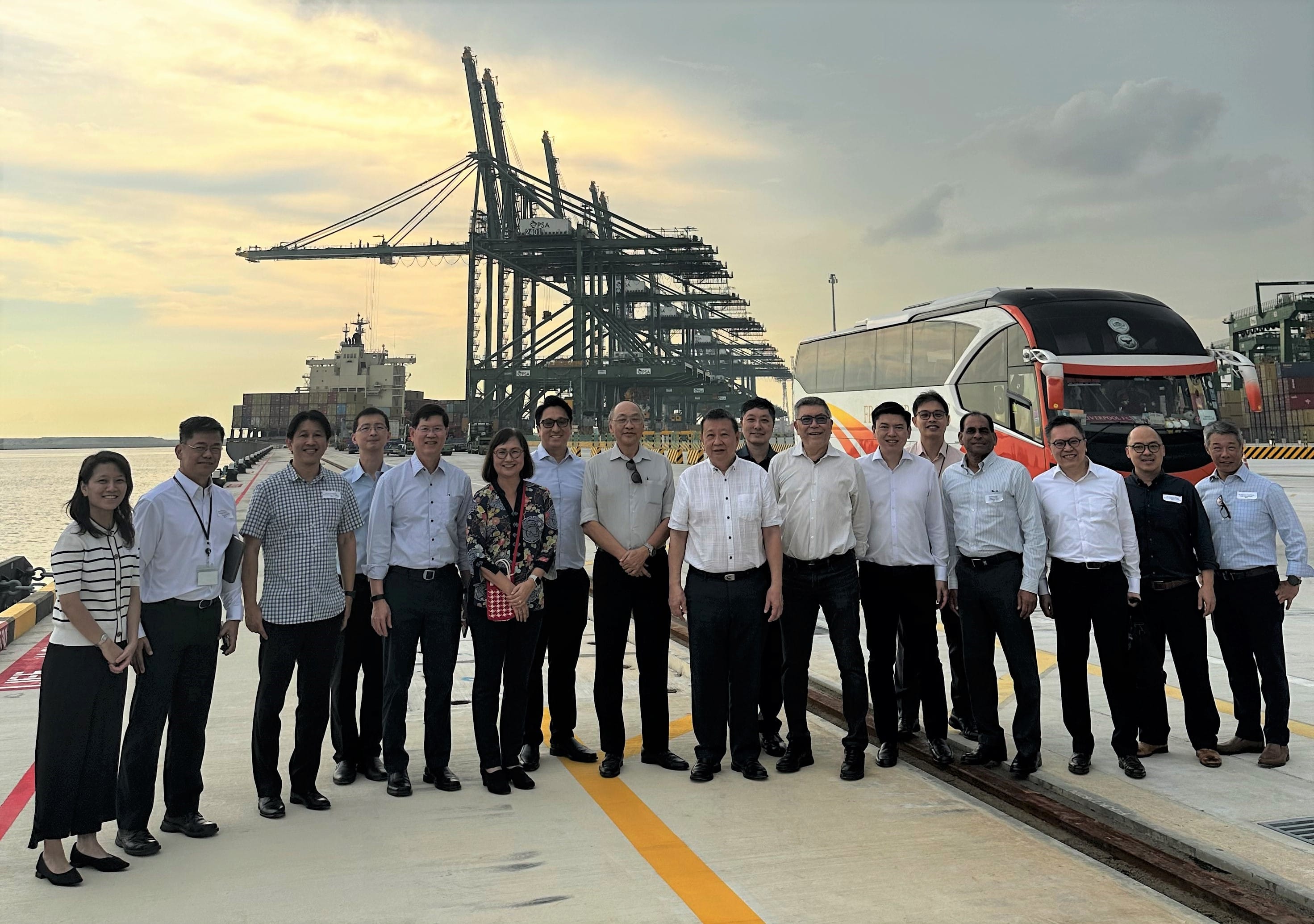 PSC’s Visit to Tuas Port