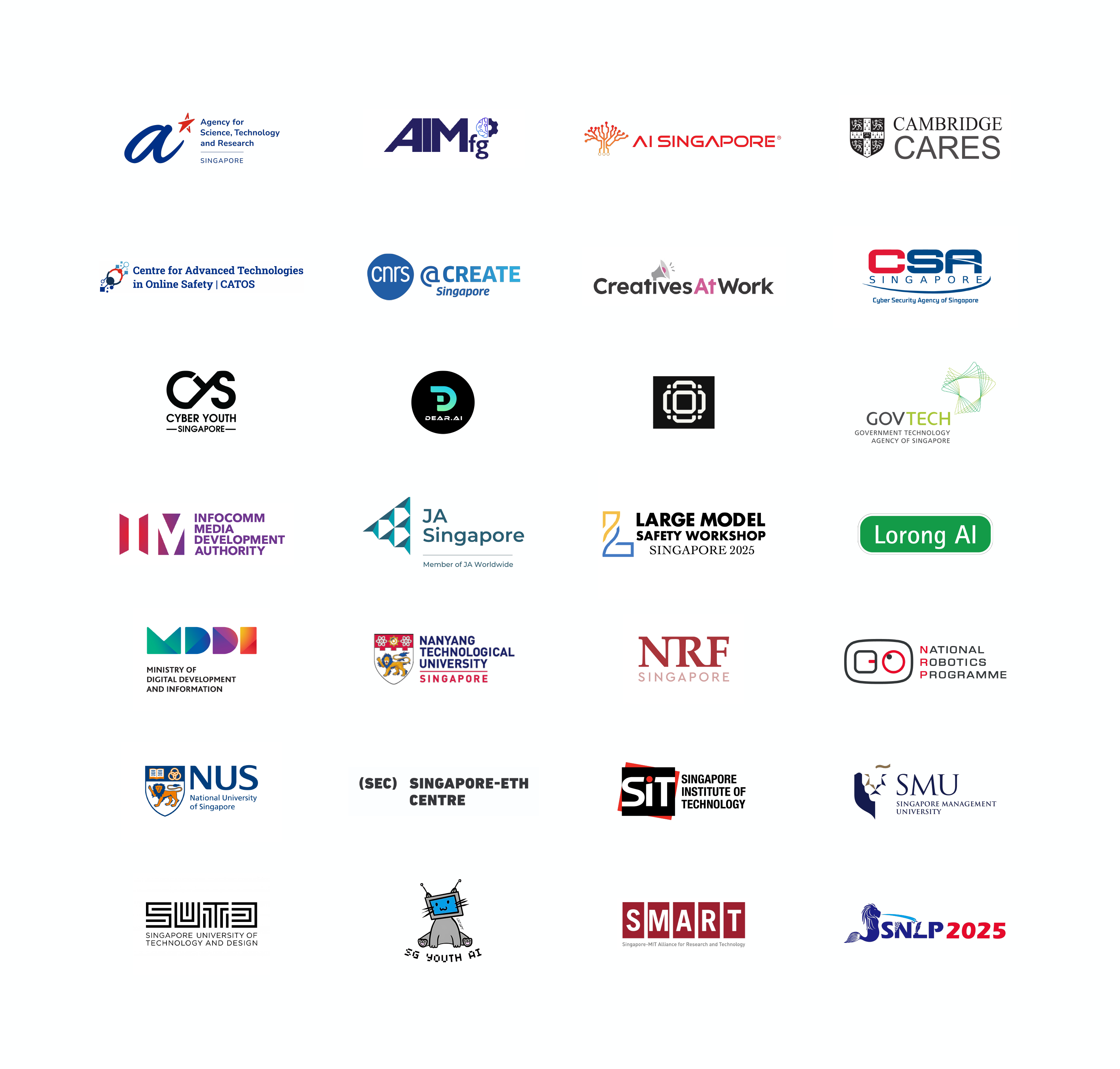 Participating organisations