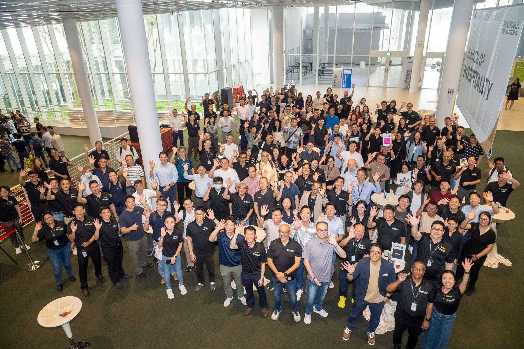 Industry partners and guests gathered at Republic Polytechnic for RP Learn Fest, a networking and learning event bringing professionals together on campus.