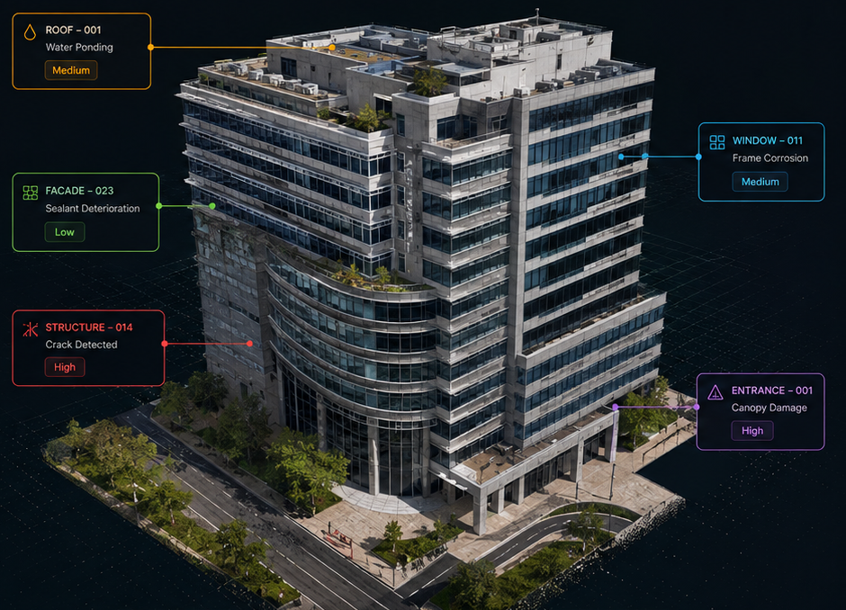 AI-powered smart tagging and digital twin platform