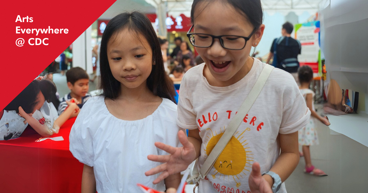 Discover Joy Together: ArtsEverywhere@CDC — Creating Family Memories through Art