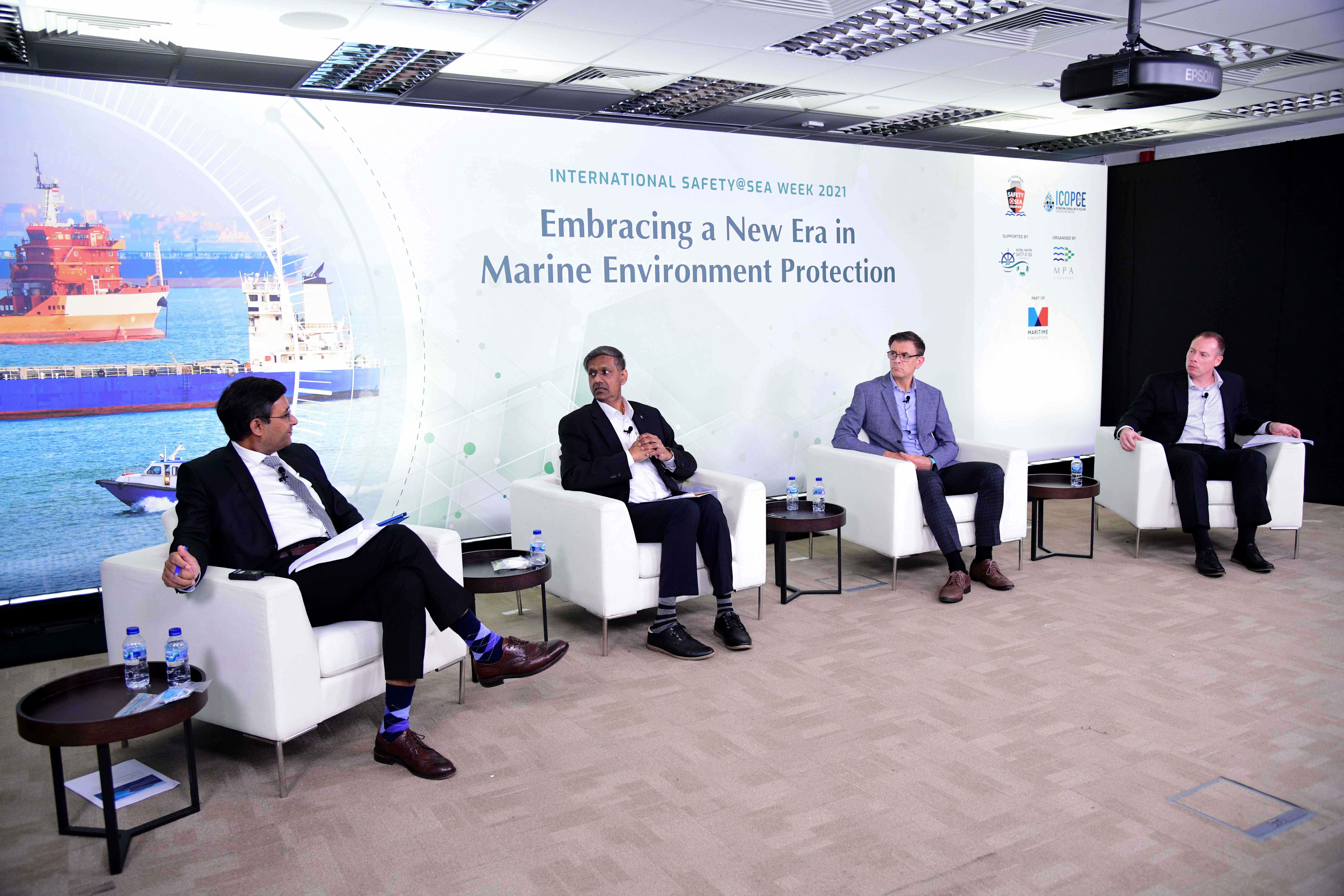 Panelists speaking
