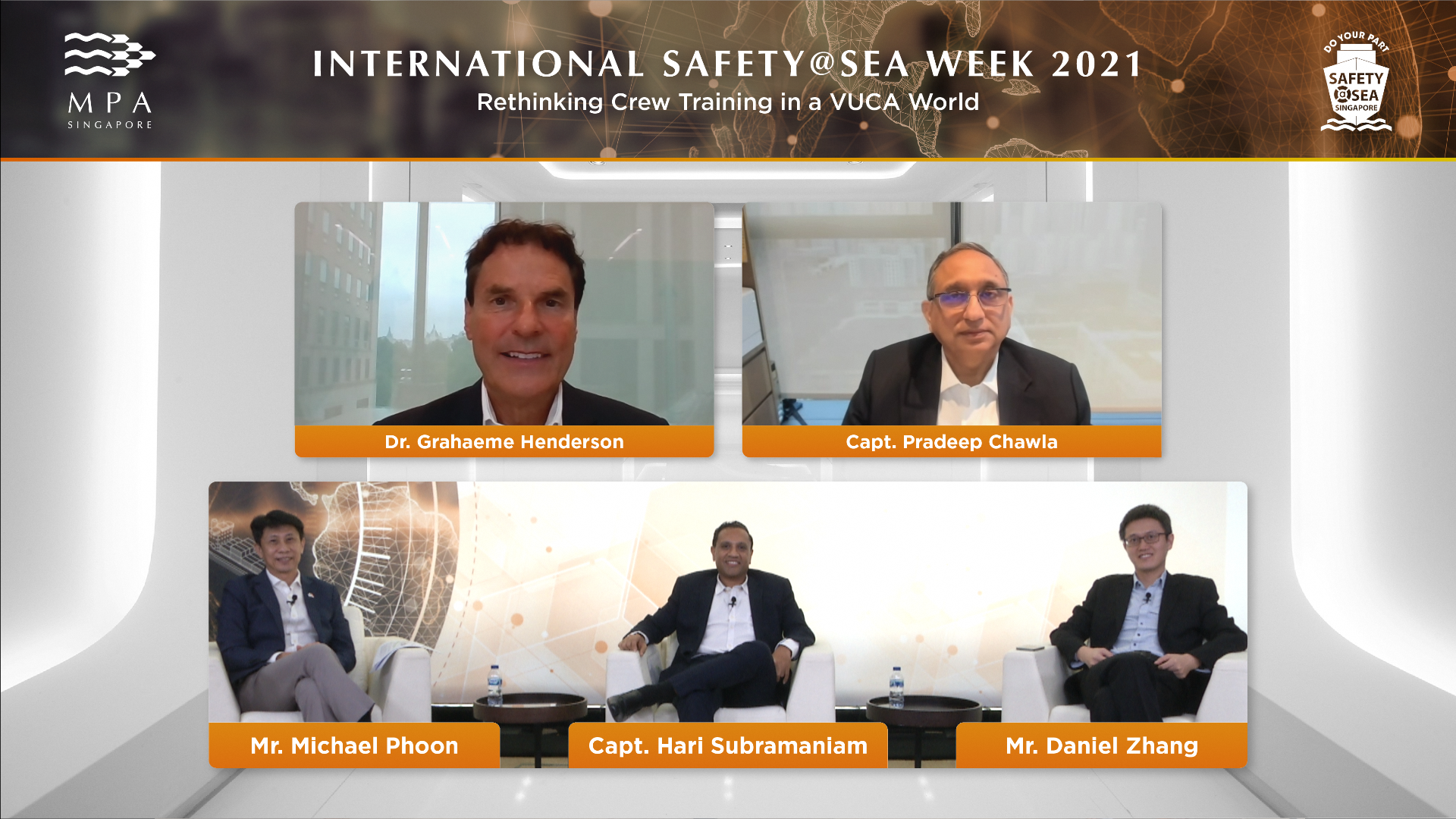 Panelists speaking