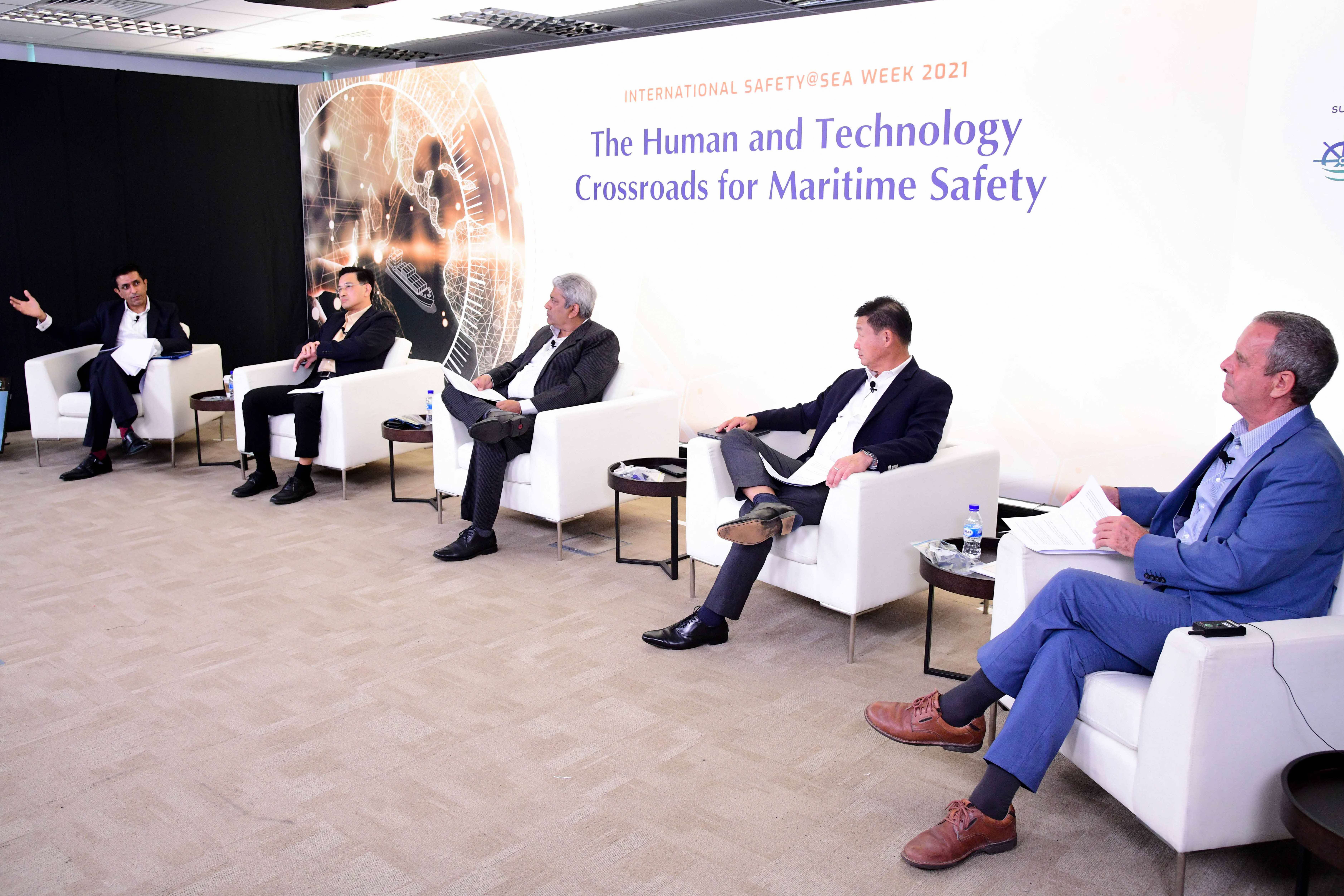 Panelists speaking