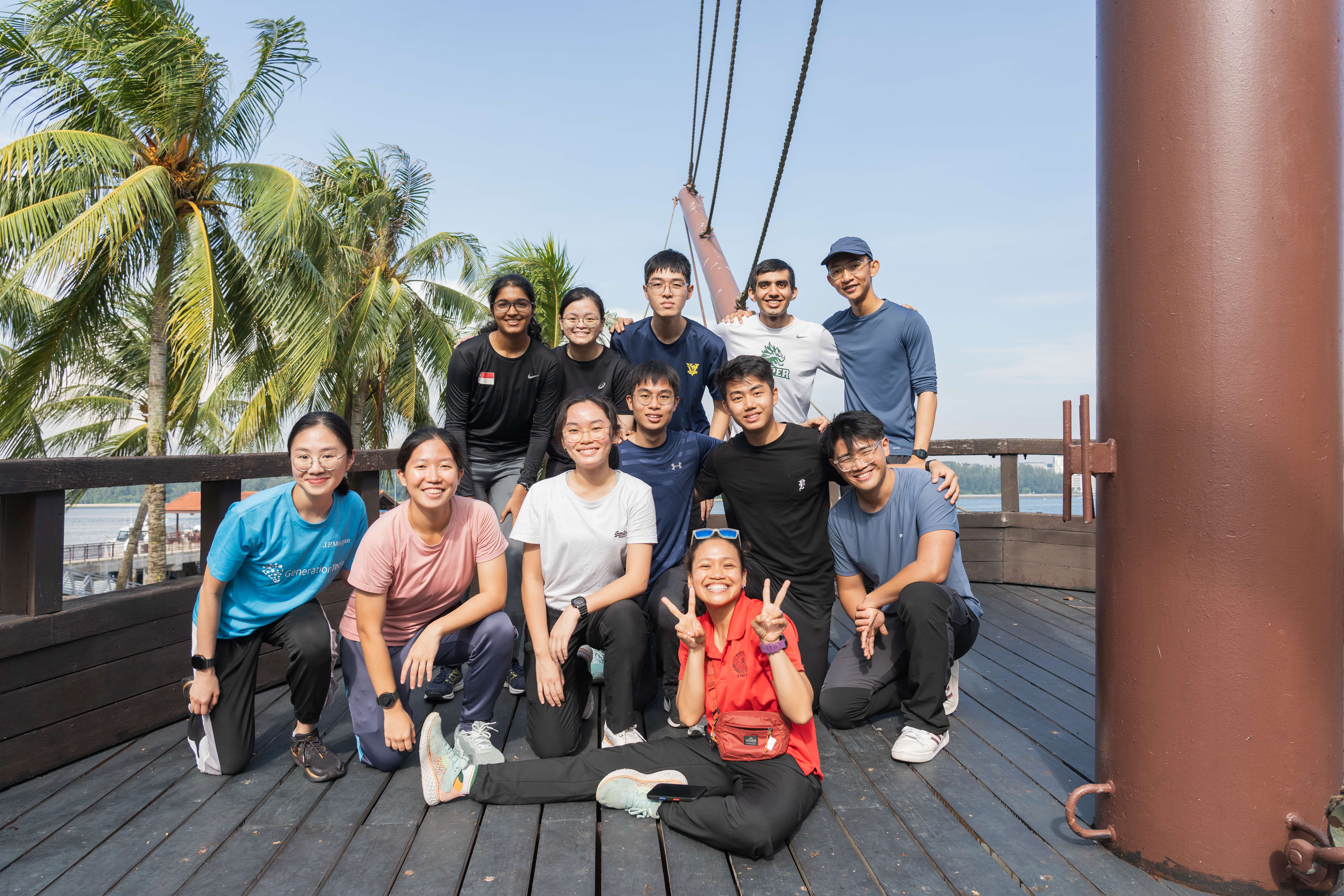 group photo of young scholars