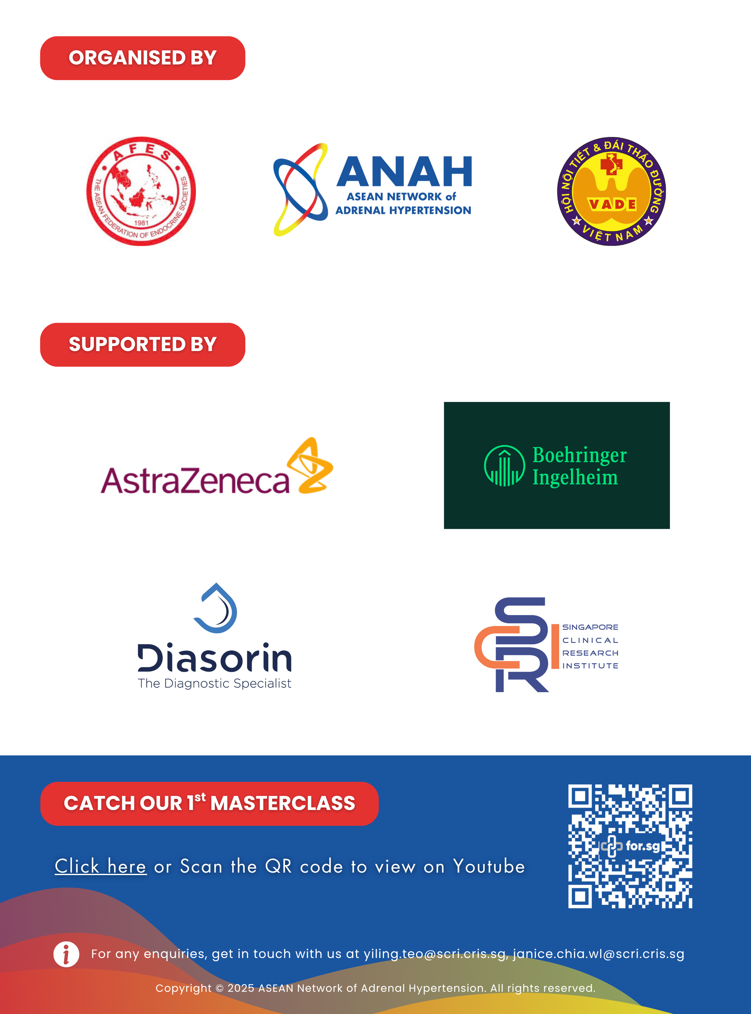 Our partners and sponsors of the event