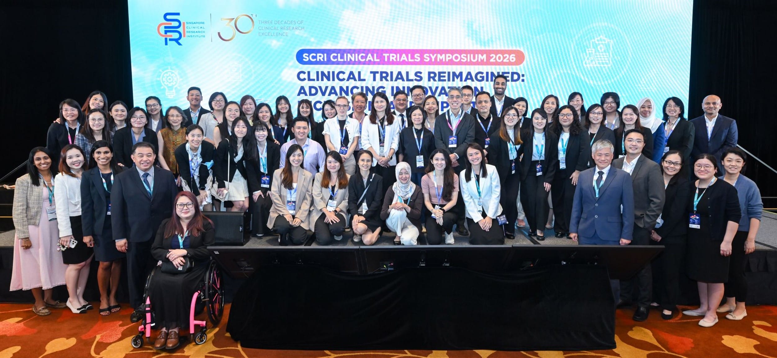 Group photo of full SCRI team.