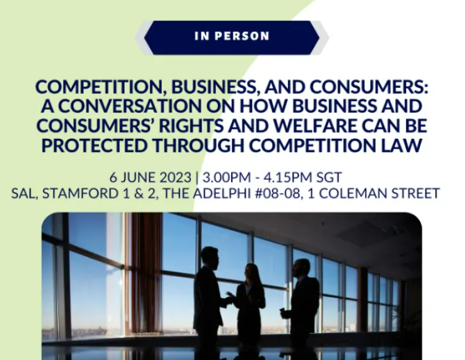 Registration for “Competition, Business, And Consumers: A Conversation ...