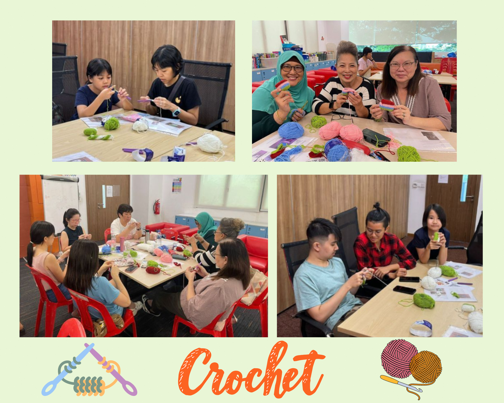 Crochet Art Workshop in June 2024