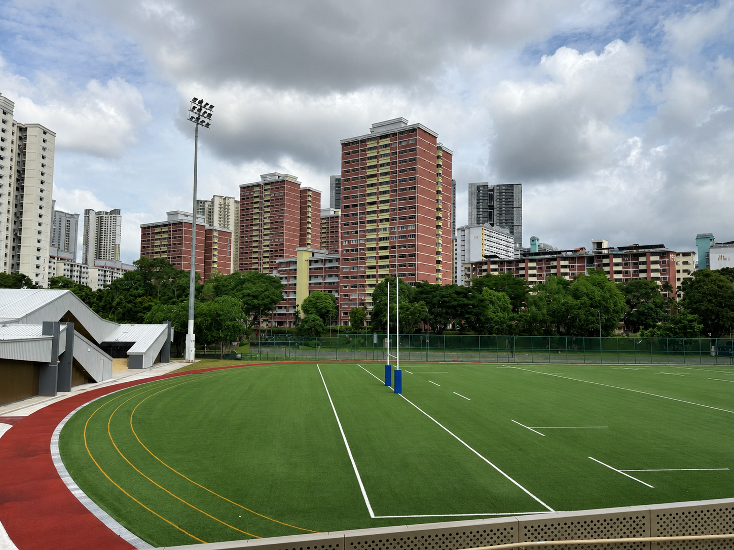 The rugby field at Queenstown Sport Centre has been refurbished to meet World Rugby standards.