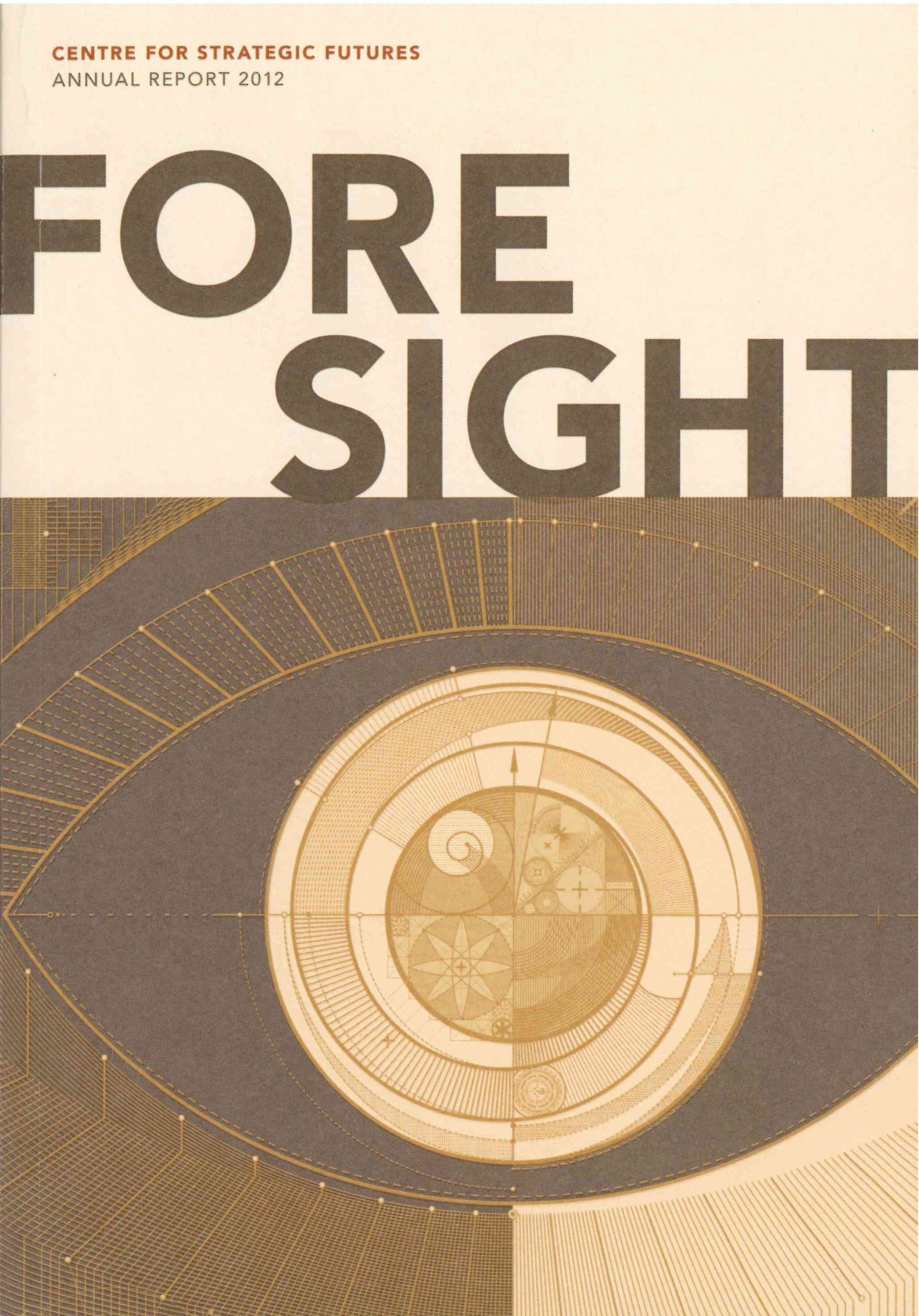 Cover of Foresight publication 2012