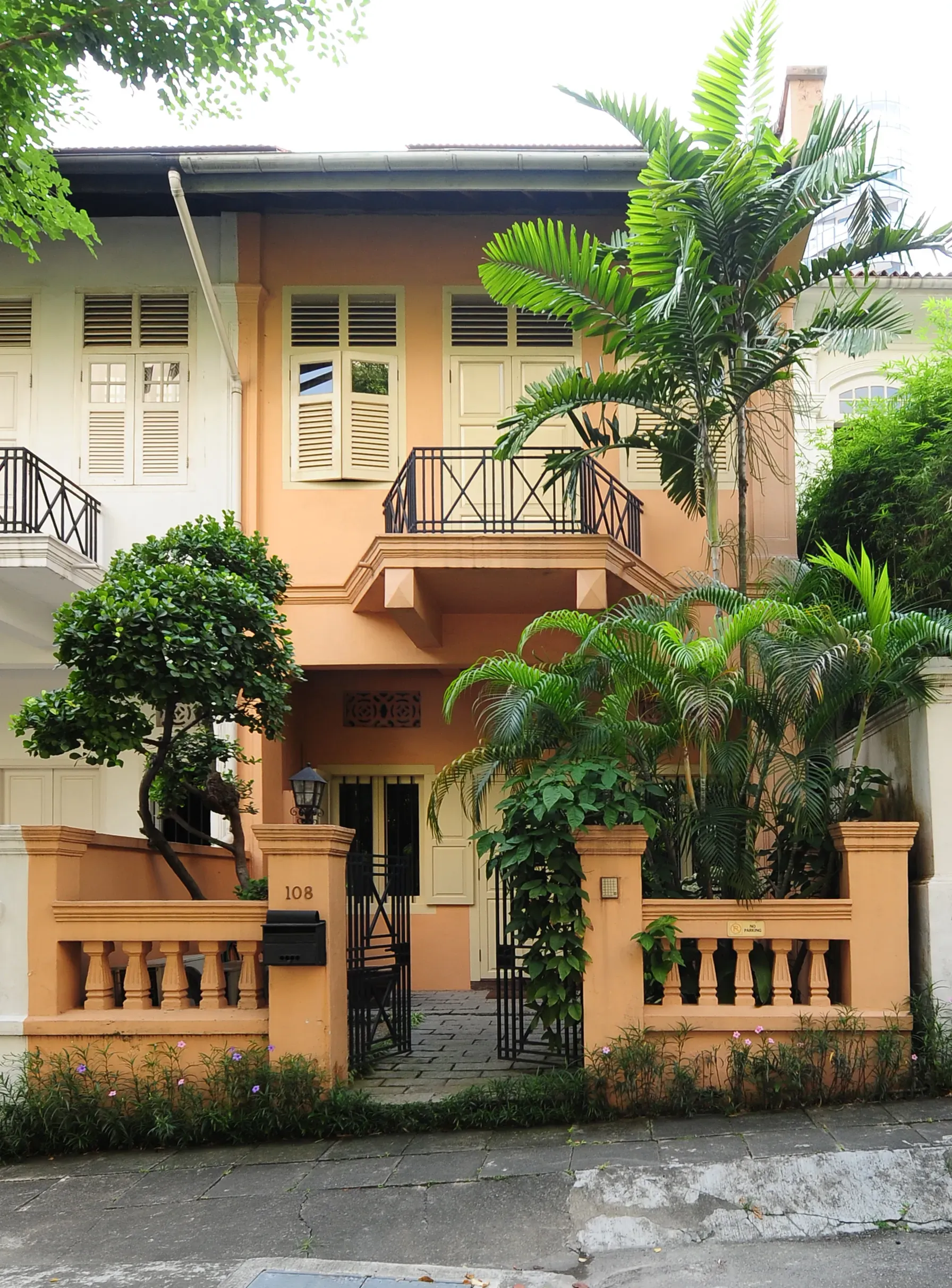 Front facade of 108 Cairnhill Road