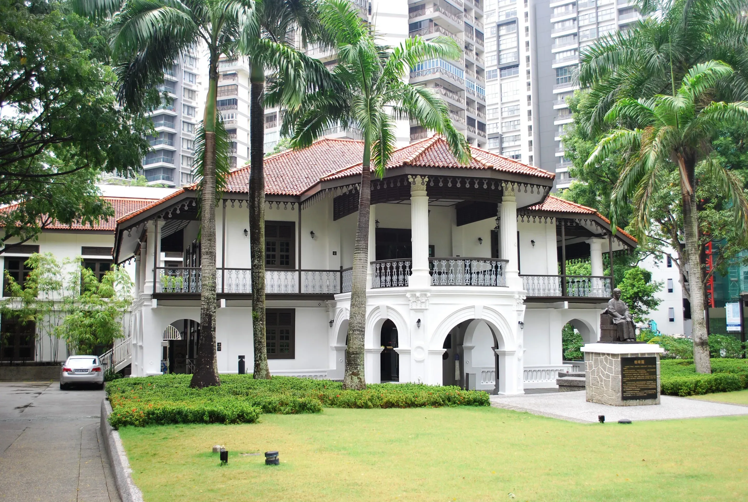 Front facade of 12 Tai Gin Road