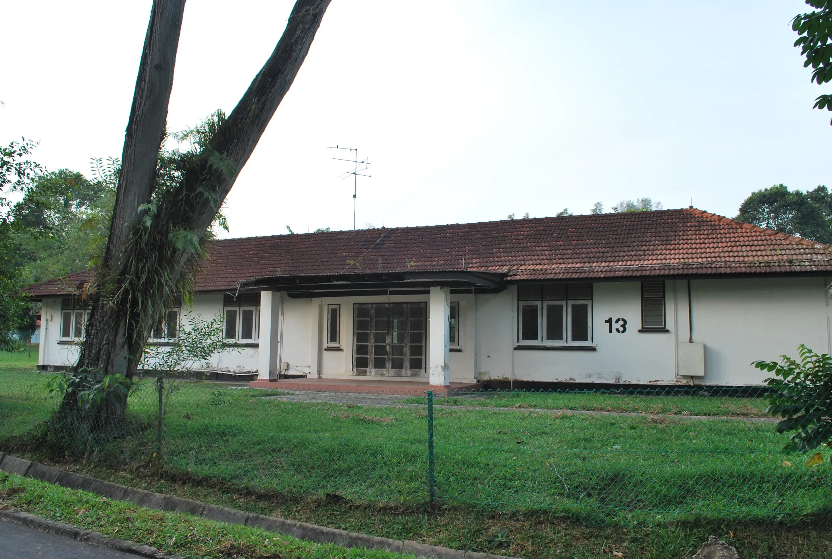 Front facade of 13 The Oval