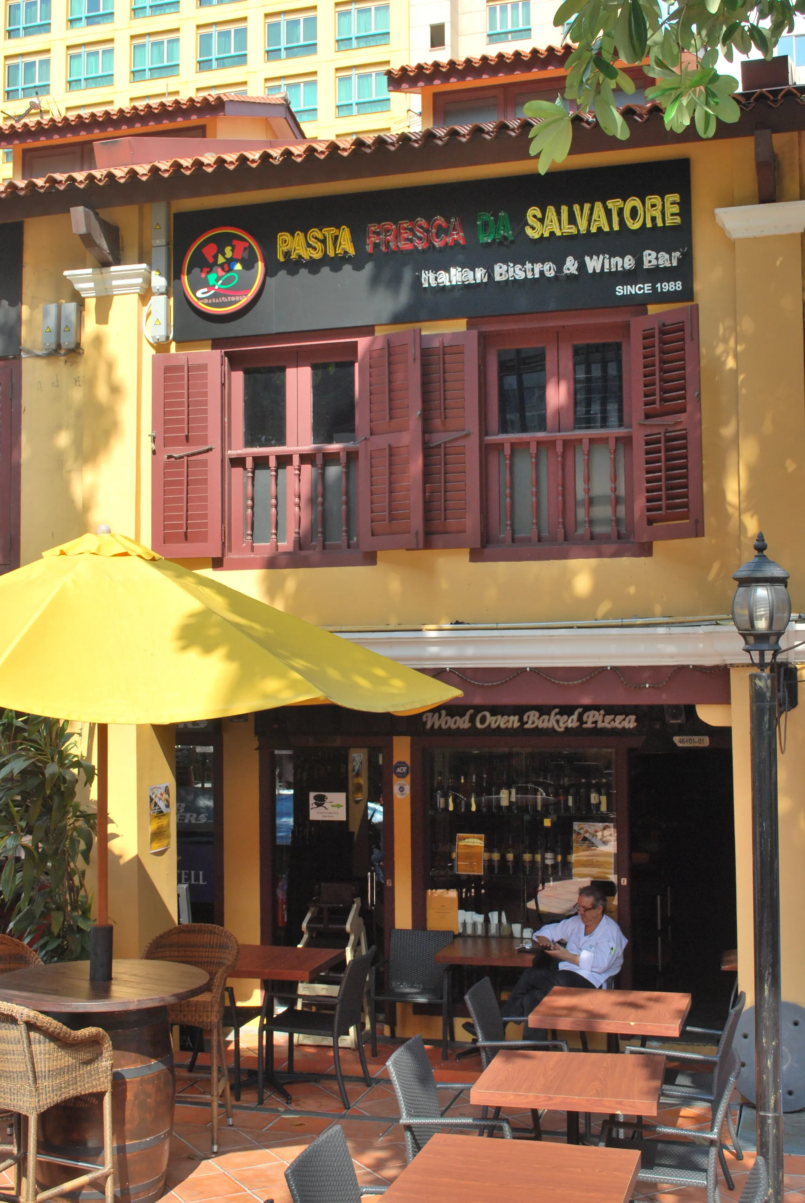 Front facade of 44 Prinsep Street