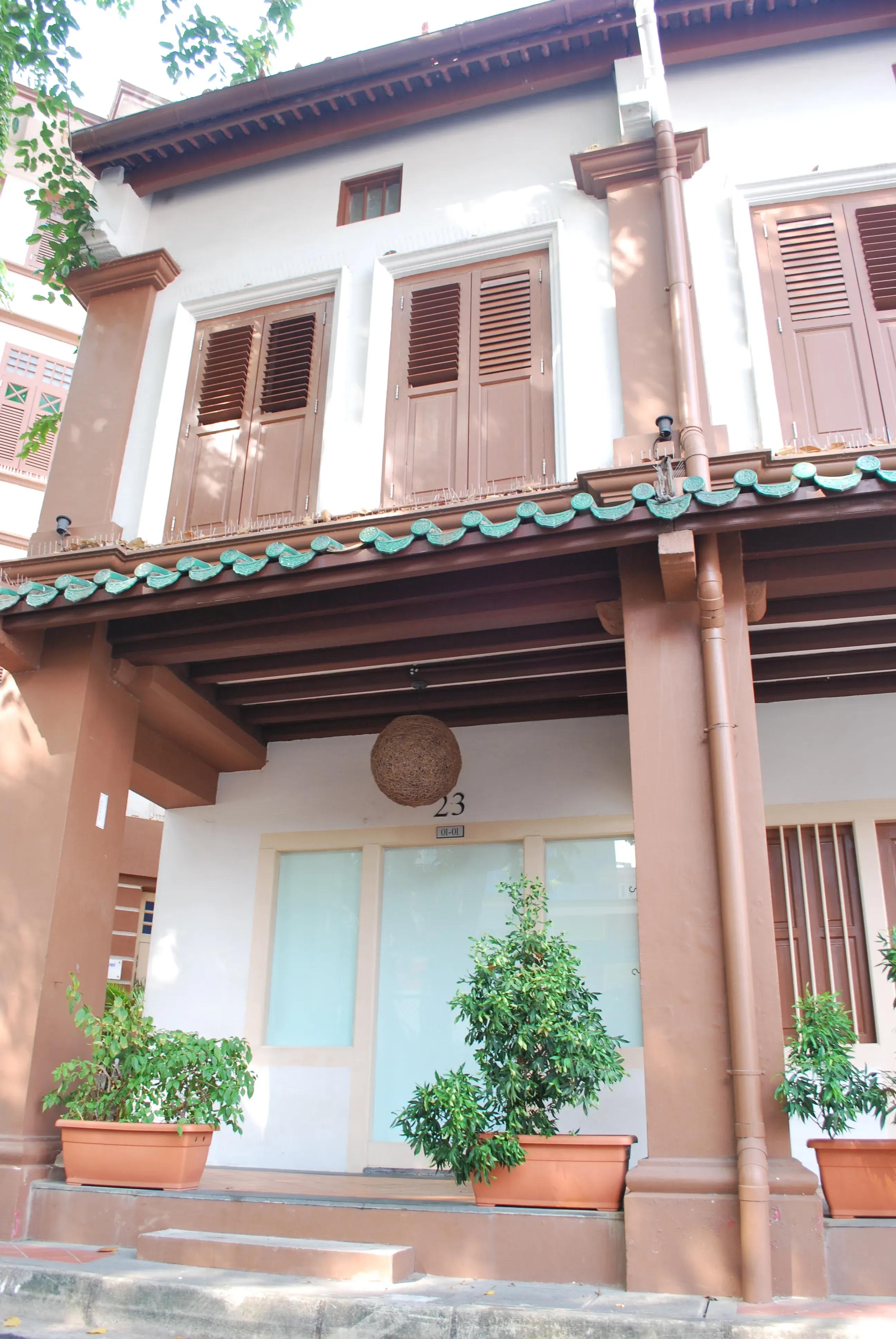 Front facade of 22 Mohamed Ali Lane